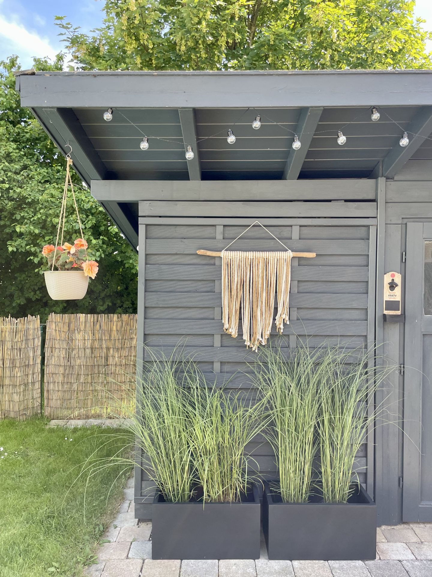 VIVANNO Pflanzkübel Fiberglas MAXI Kasten - Anthrazit Matt (1 St), 60x30x30 cm