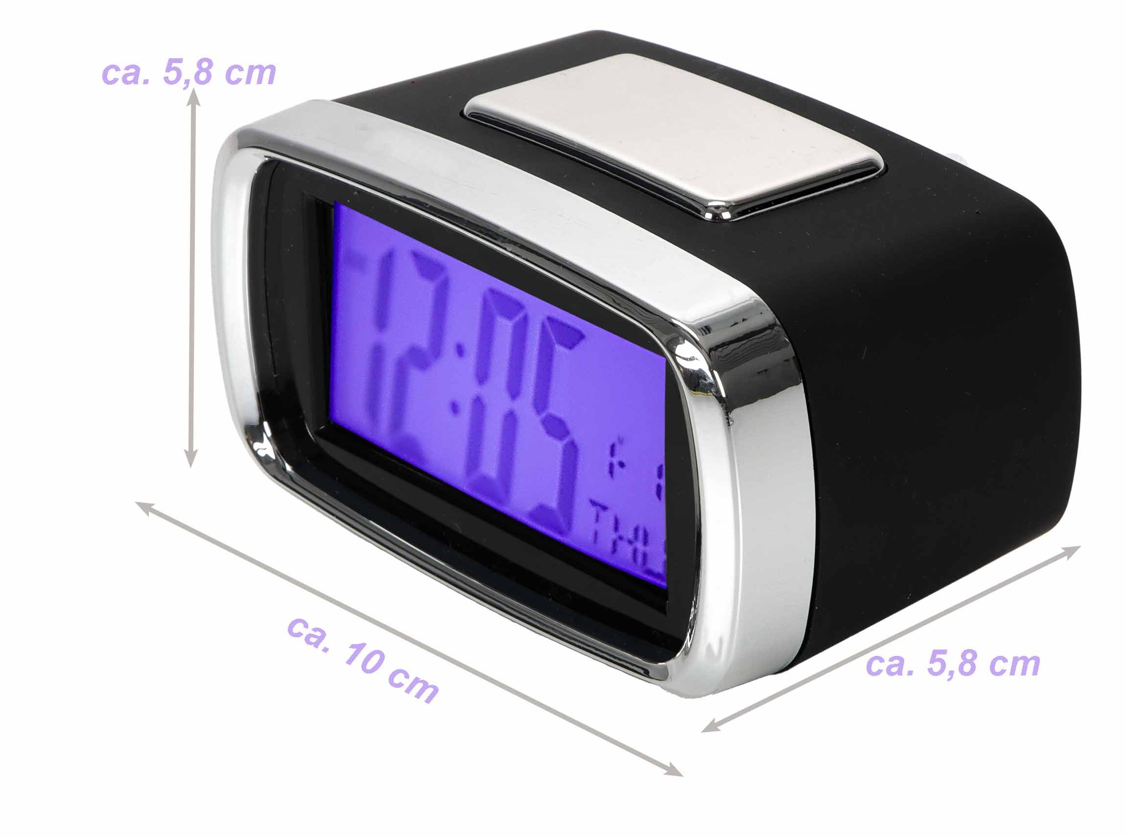 Grundig Wecker Wecker mit Kalender Anzeige Digitaler Wecker beleuchtet – Bild 2 von 5