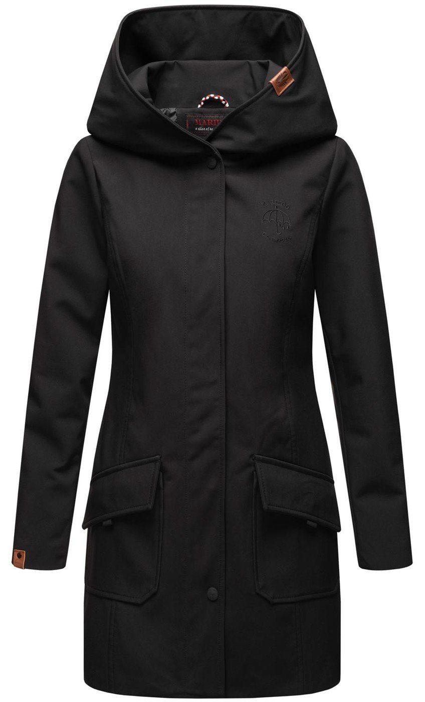 Marikoo Softshelljacke Softshelljacke Mayleen – Damen Übergangsjacke mit Ka günstig online kaufen