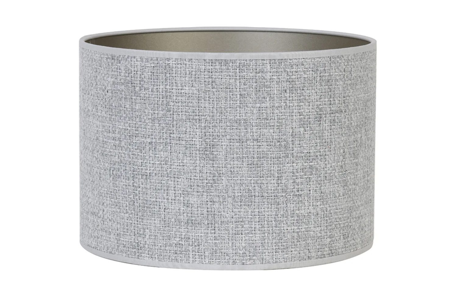 Light & Living Lampenschirm Lampenschirm Zylinder SAVERNA von Light & Living Grau Ø30x21 cm
