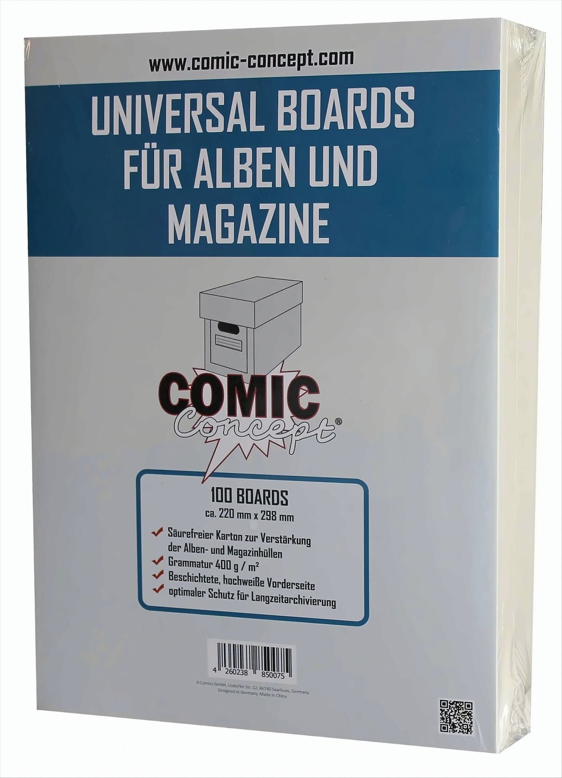 Sammelkarte Comic Concept Comic Boards Magazine Size (100 ct)