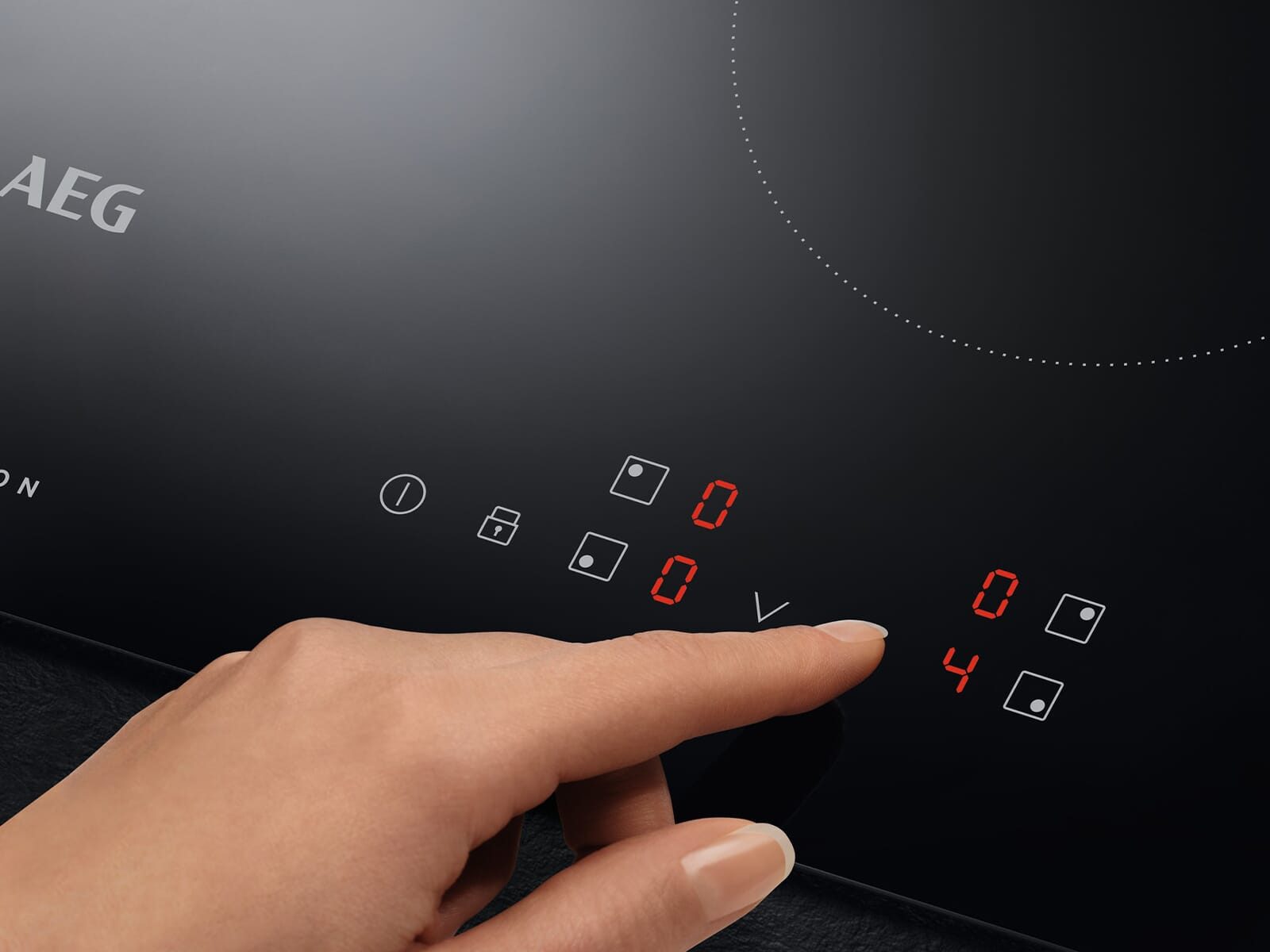 AEG Induktions-Kochfeld 949492534, autark, TouchControl-Bedienung