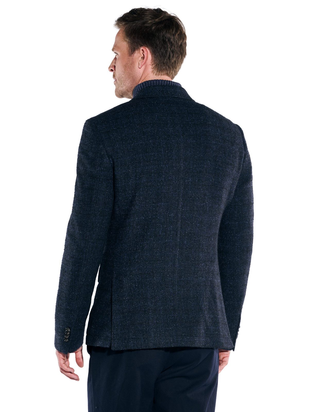ENGBERS GERMANY Sakko Herren Sakko aus italienischem Warenmaterial, Indigoblau