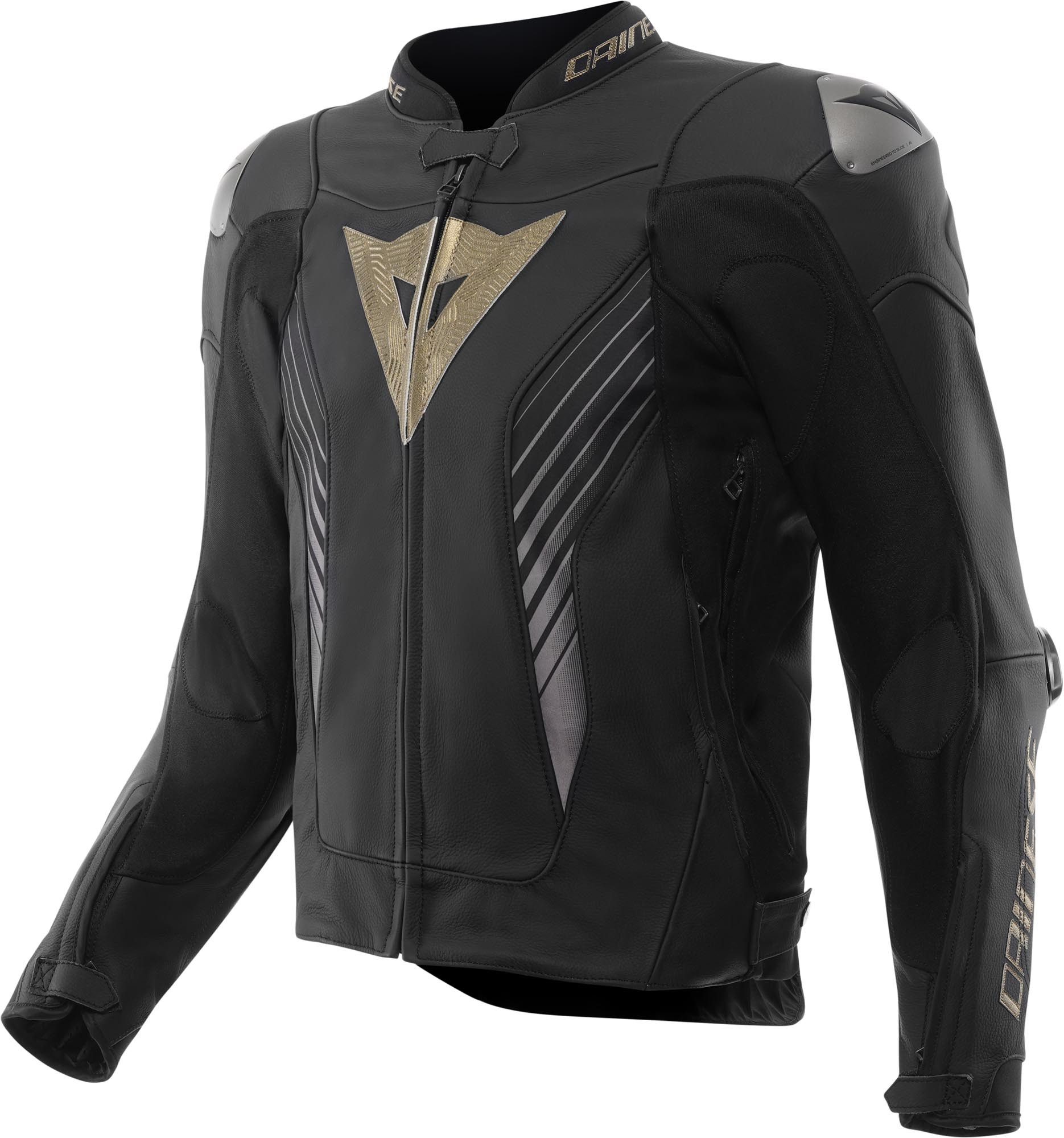 Dainese Motorradjacke Super Speed 5 Motorrad Lederjacke Wasserdicht protektoren reflektierende wasserdichte