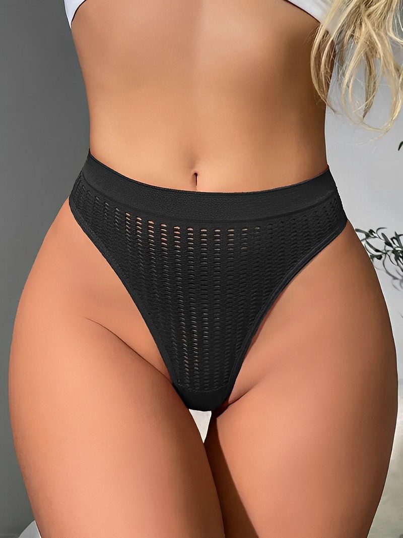 Tangaslip Damen-Höschen, nahtlos, Dreieckshöschen, brazilian slip