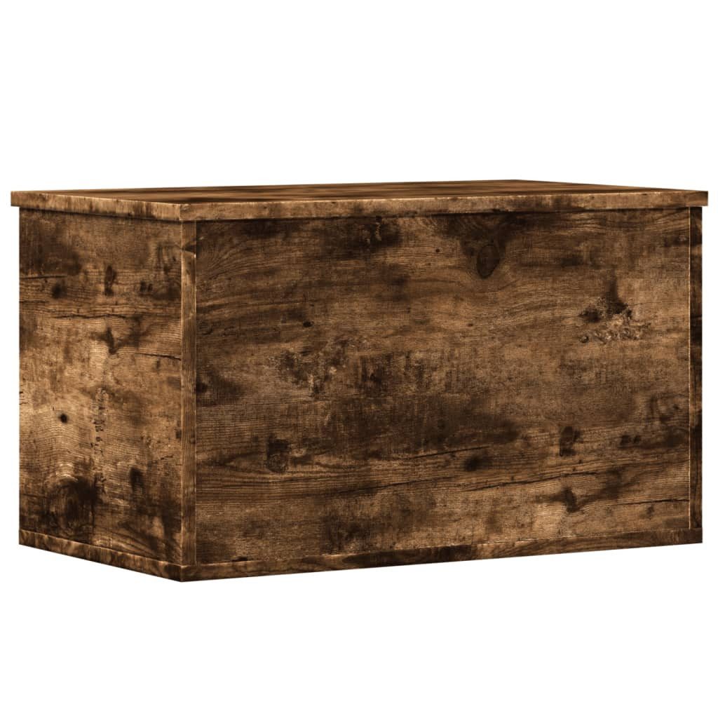 vidaXL Aufbewahrungsbox Truhe Räuchereiche 60x35x35 cm Holzwerkstoff (1 St)