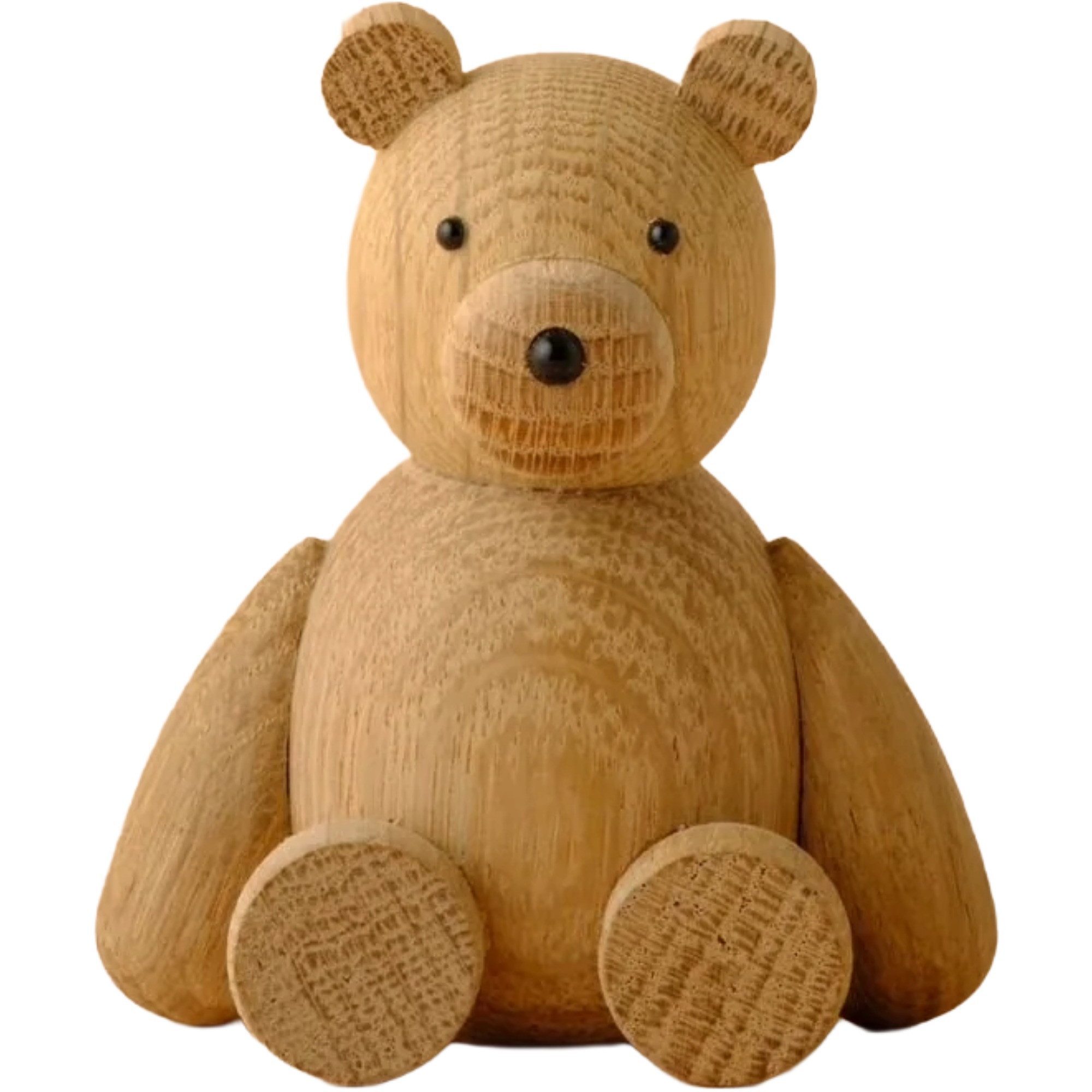 Lucie Kaas Dekofigur Lucie Kaas Holzfigur Teddy Eiche klein