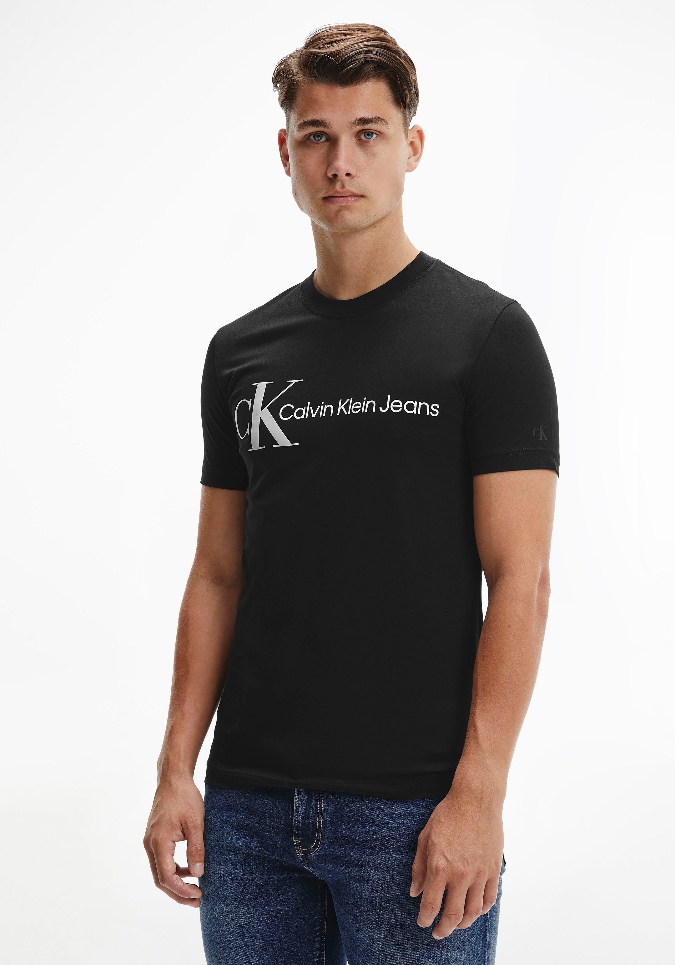 Jeans GRAPHIC Klein T-Shirt Calvin URBAN CK TEE