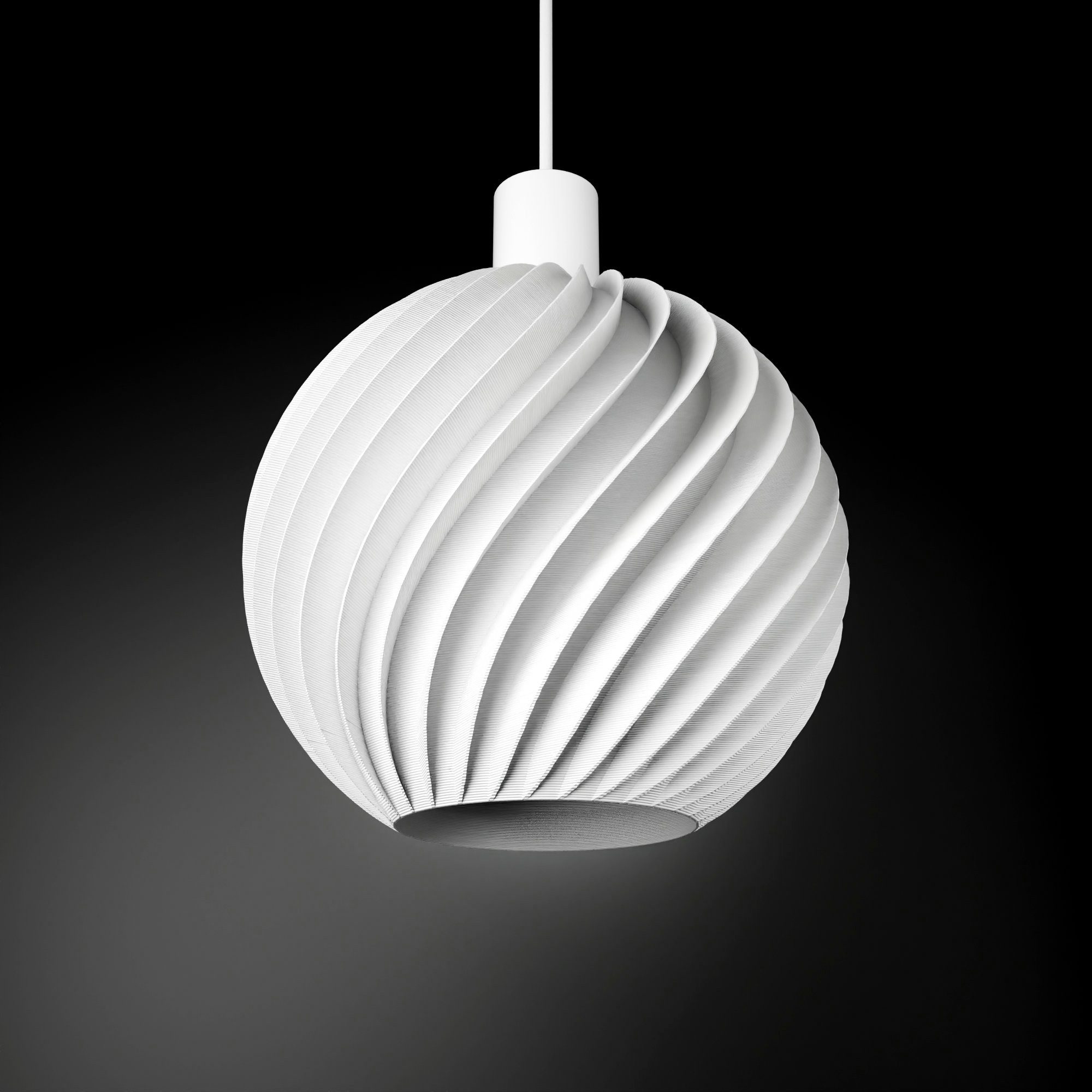 Shapes - Decorations LED Pendelleuchte Shapes - Decorations: Ball Wave by Martin Žampach, Leuchte, ohne Leuchtmittel, E27