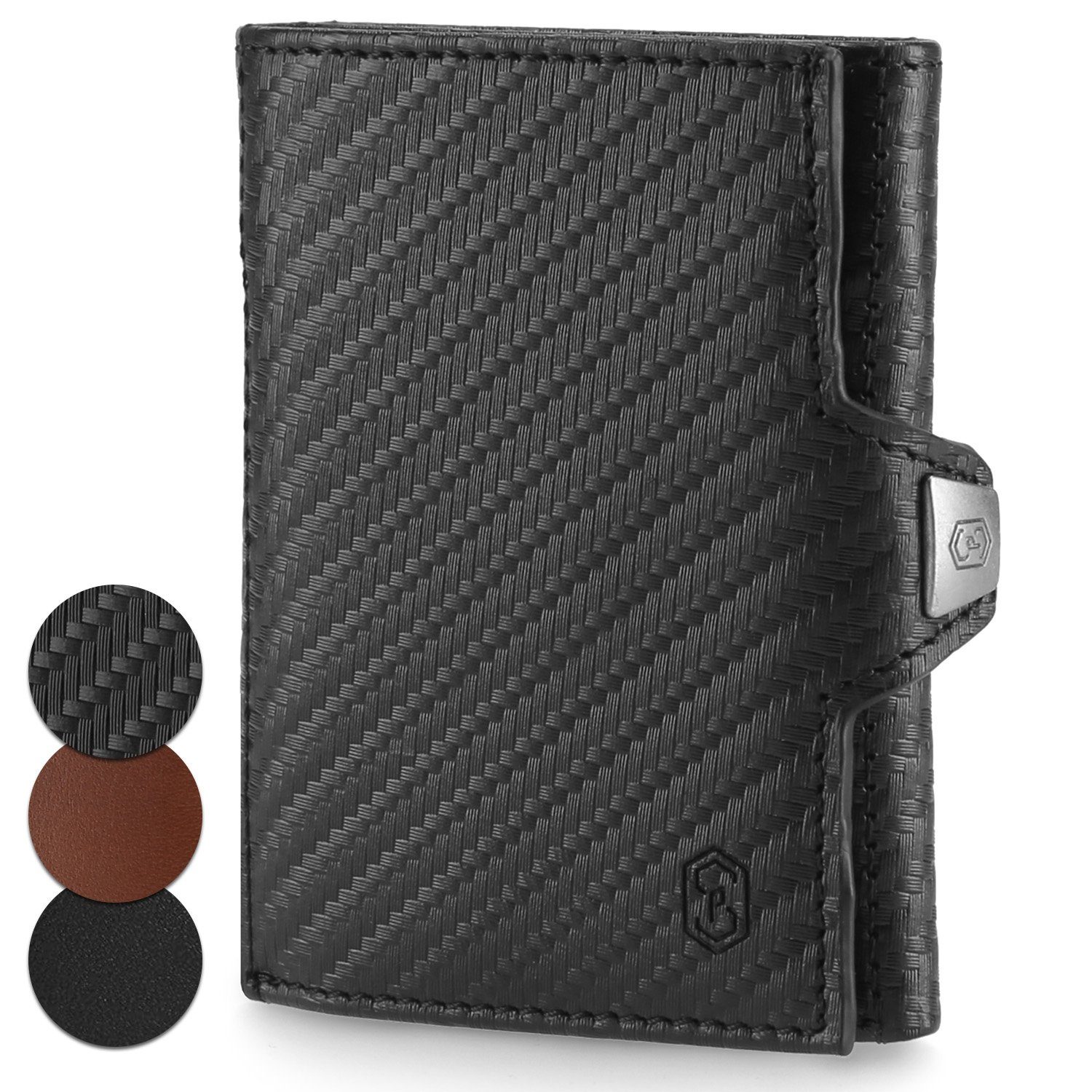 Slimpuro Geldbörse Tryo (1 x Portemonnaie inkl. RFID-Schutzkarte) günstig online kaufen