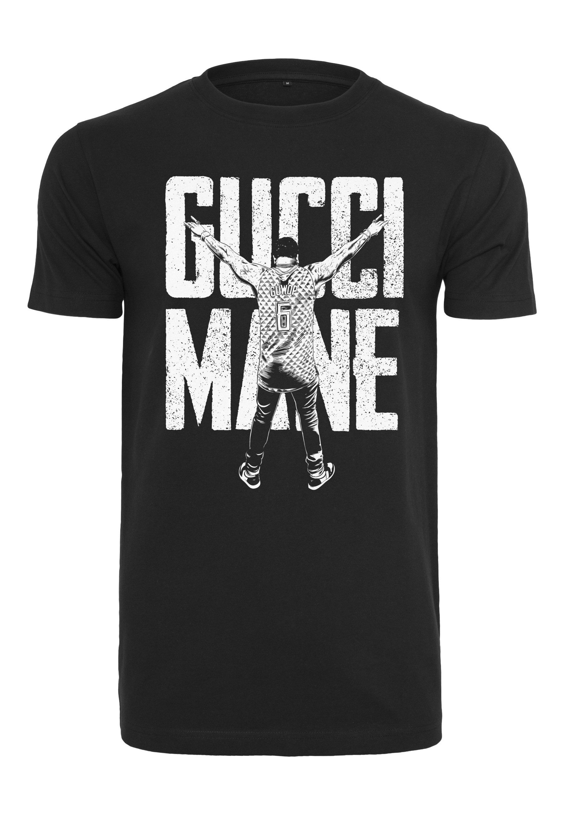 Merchcode Kurzarmshirt Merchcode Herren Gucci Mane Guwop Stance Tee (1-tlg) günstig online kaufen