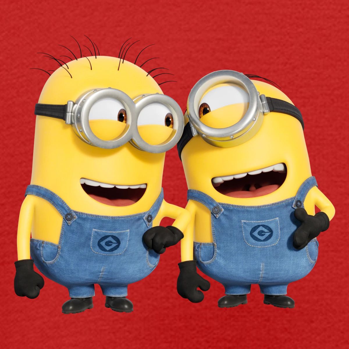 Spreadshirt Hoodie Minions Despicable Me Phil Und Stuart Kinder Premium Hoodie (1-tlg) – Bild 2 von 5