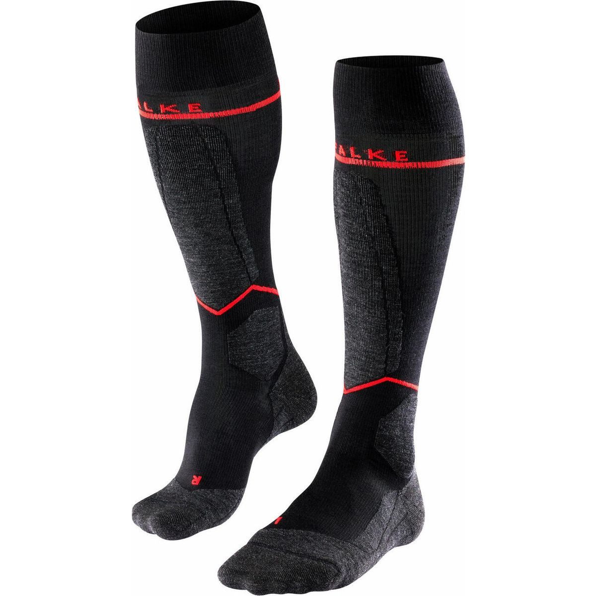 FALKE Funktionssocken SK4 Advanced Compression Light Herren Skiing Kniestrümpfe Hochfunktionale Skistrümpfe mit leichter Polsterung für optimale