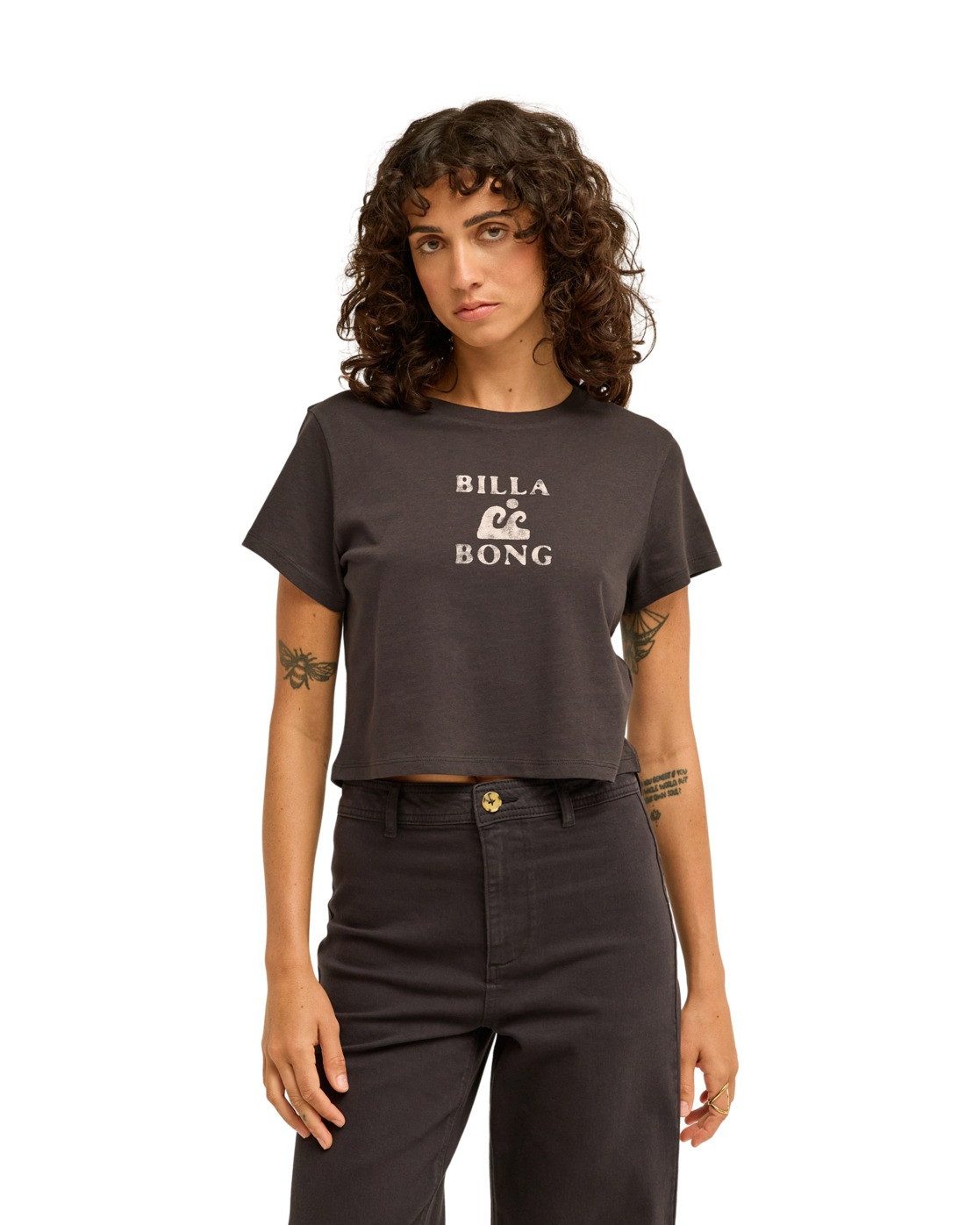 Billabong T-Shirt Surfing In Town Crop