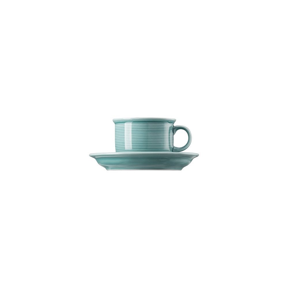 Thomas Porzellan Espressotasse Thomas Trend Colour Ice Blue Espressountertasse R 11 cm, Porzellan