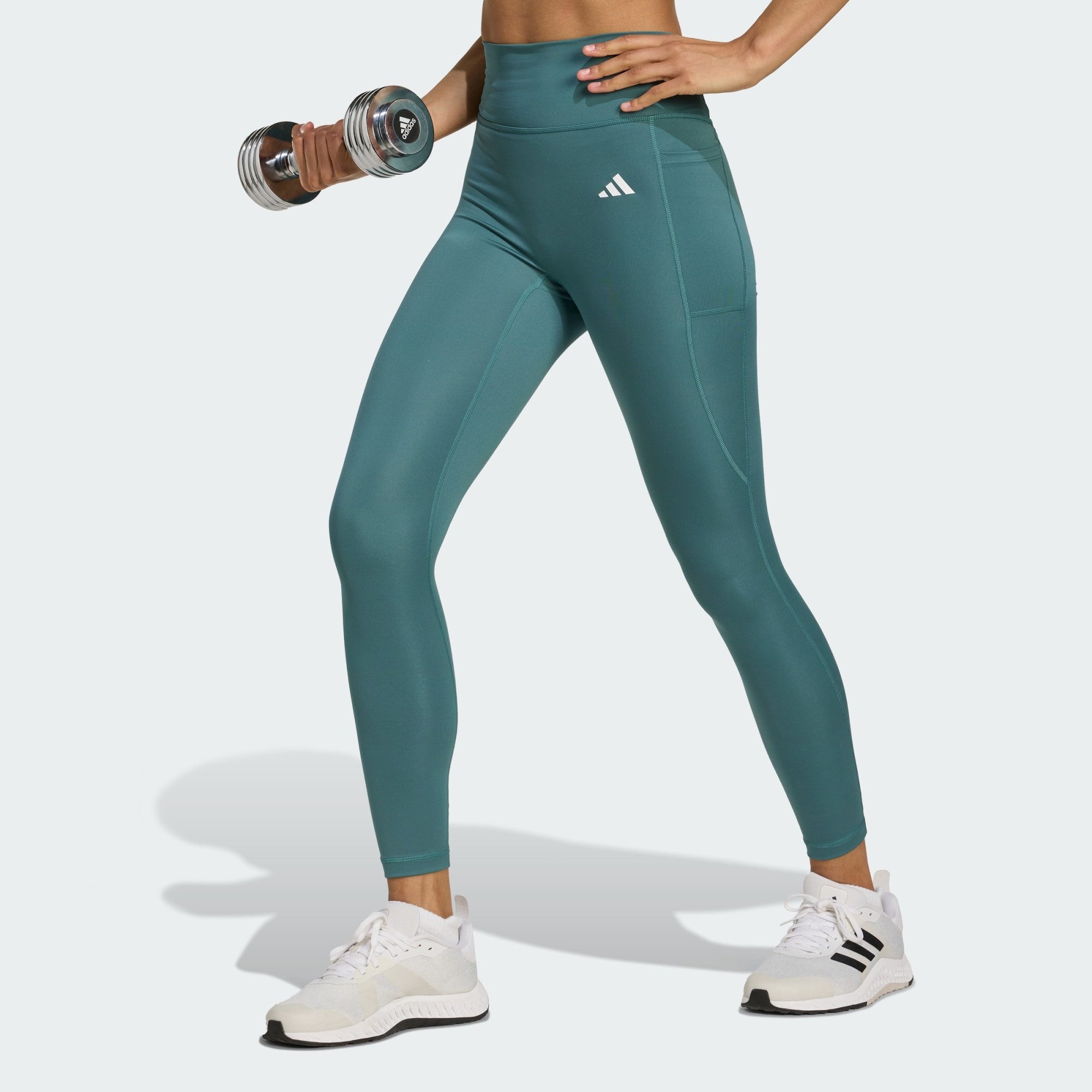 adidas Performance Funktionstights OPTIME ESSENTIALS 7/8-LEGGINGS OHNE VORD günstig online kaufen