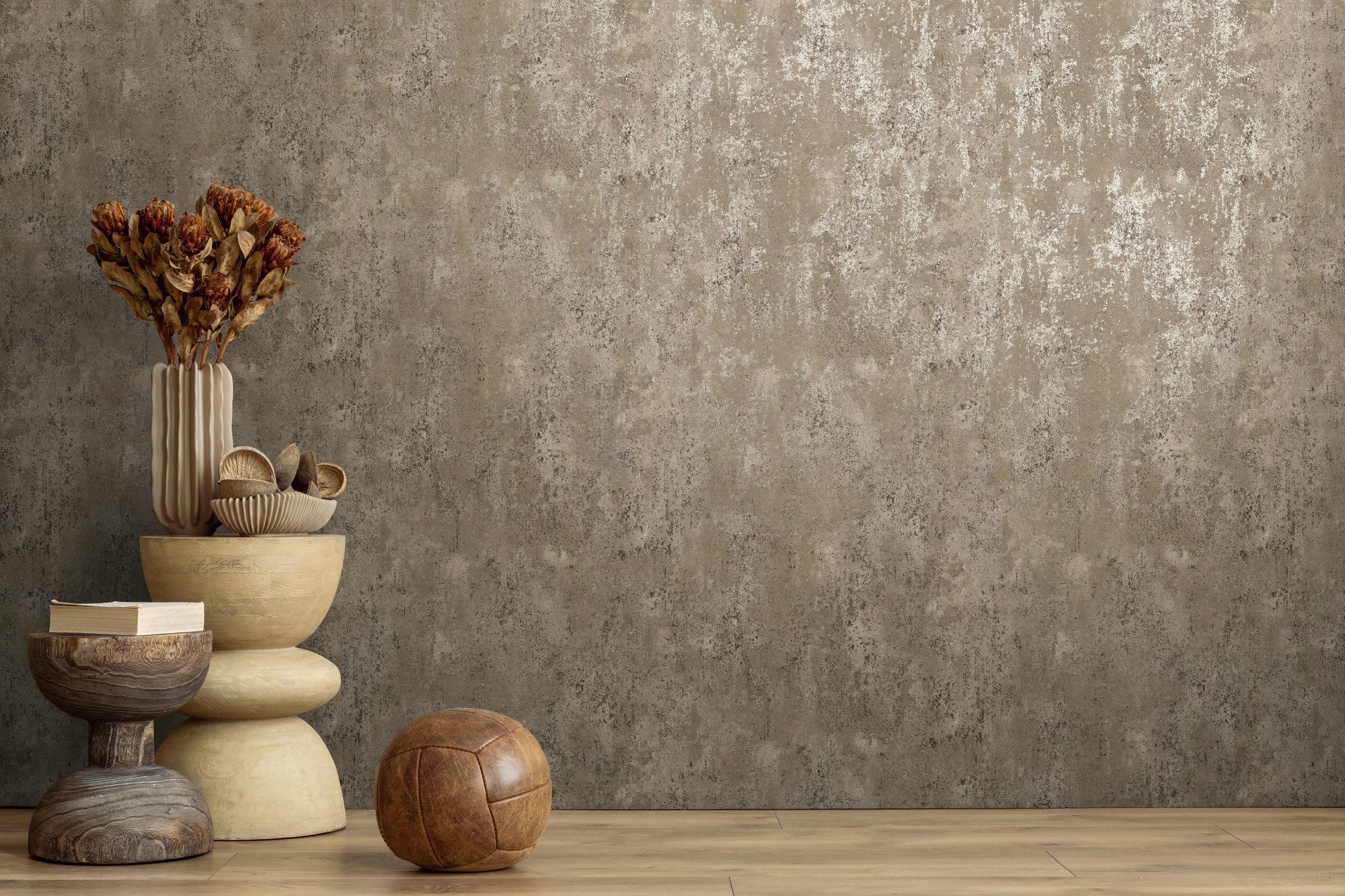 living walls Vliestapete struktur Vliestapete in Beton-Optik Farbvarianten, strukturiert, urban, (1 St)