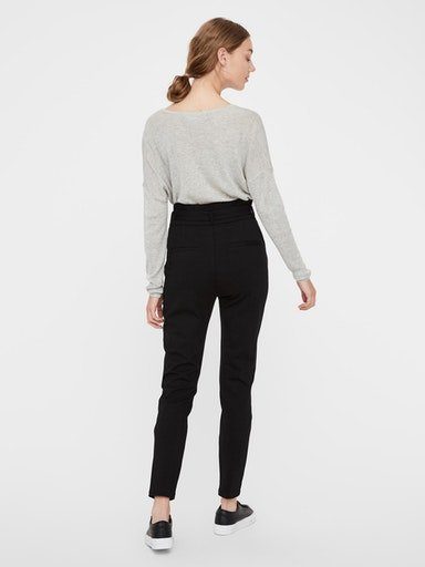 Vero Moda black Pants Jogger VMEVA PAPERBAG