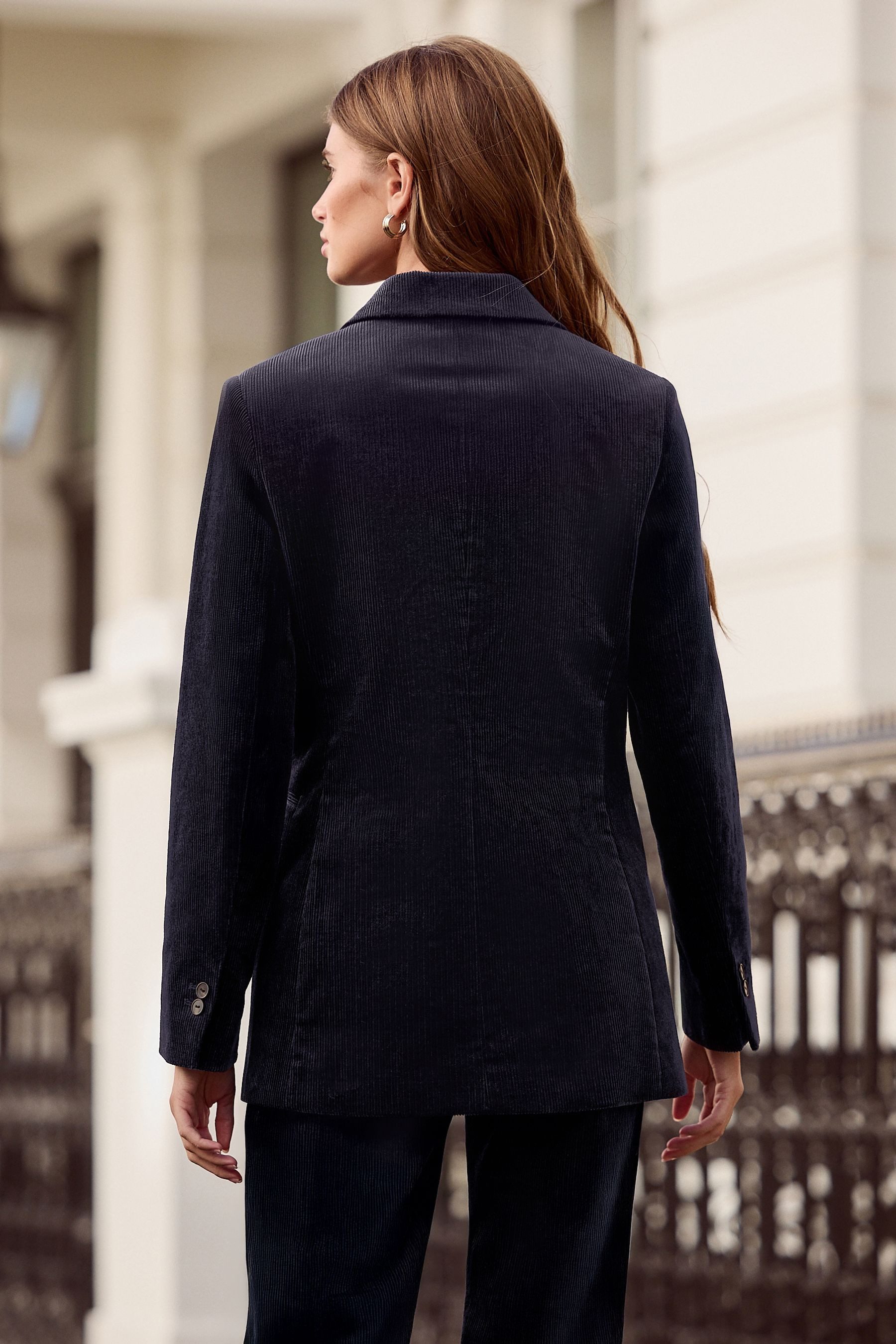 Next Cordjacke N Premium zweireihiger Cordblazer (1-St) günstig online kaufen