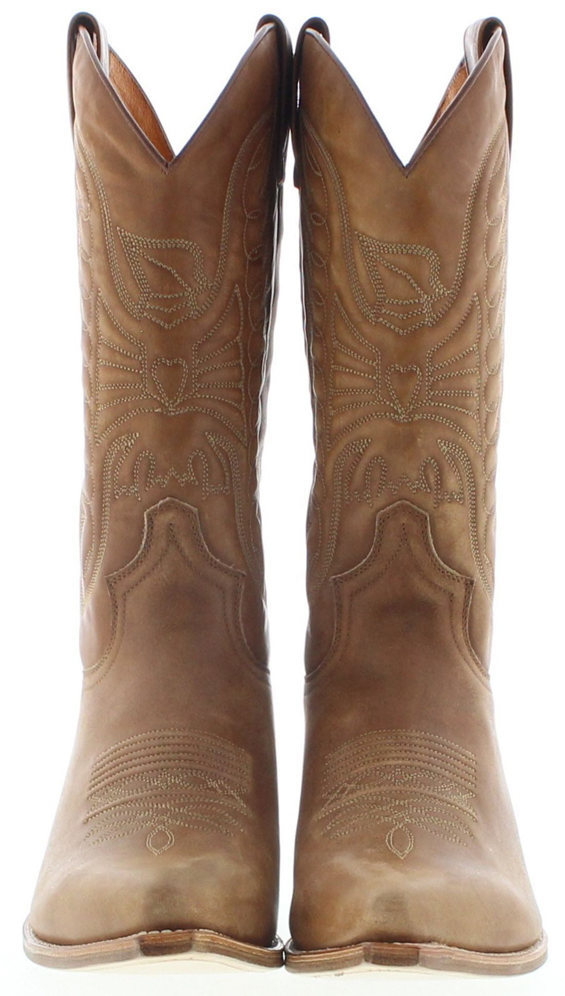 Sendra Boots 2073 Pico 023 Herren Westernstiefel Braun Cowboystiefel Rahmengenähter Herren Westernstiefel