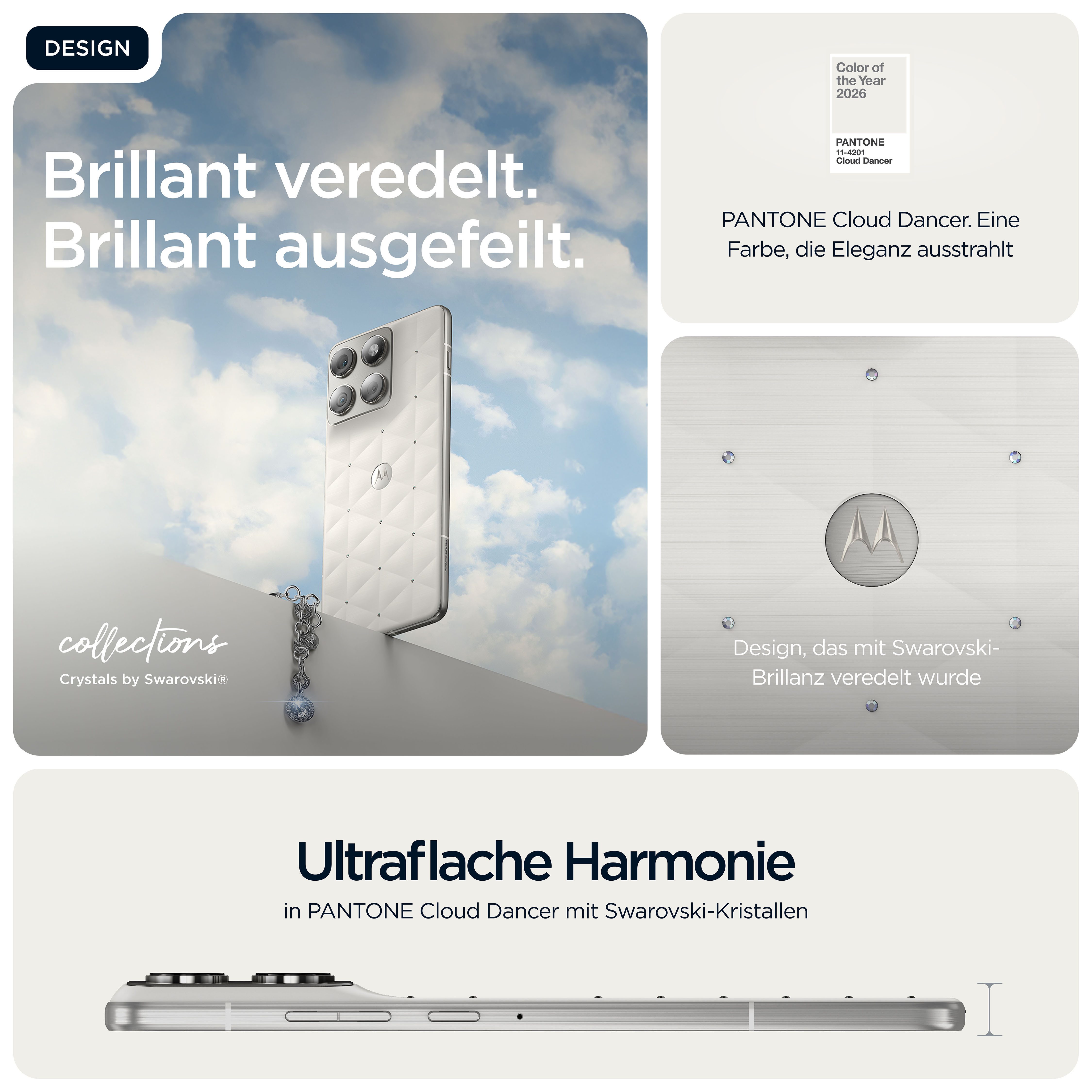 Motorola edge 70 512GB Smartphone (16,94 cm/6,67 Zoll, 512 GB Speicherplatz, 50 MP Kamera)