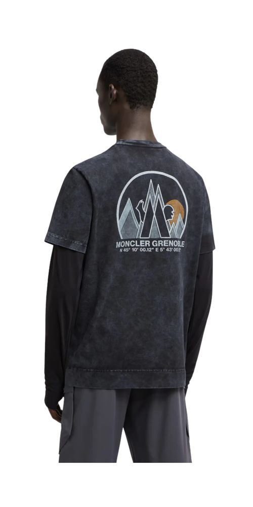 MONCLER Print-Shirt Moncler Logo T-Shirt mit günstig online kaufen