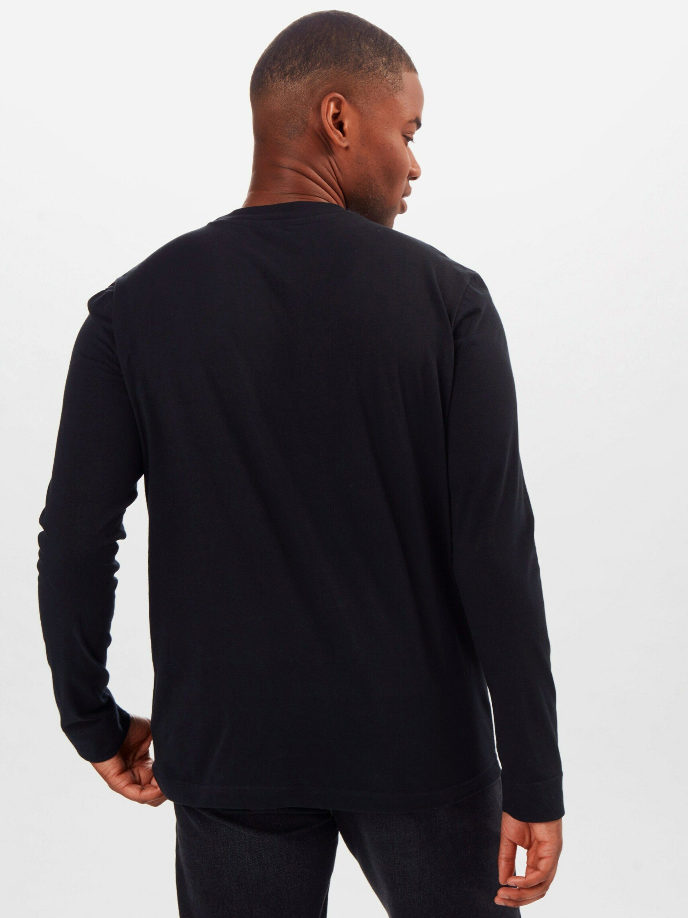 MELAWEAR AROON (1-tlg) schwarz Langarmshirt