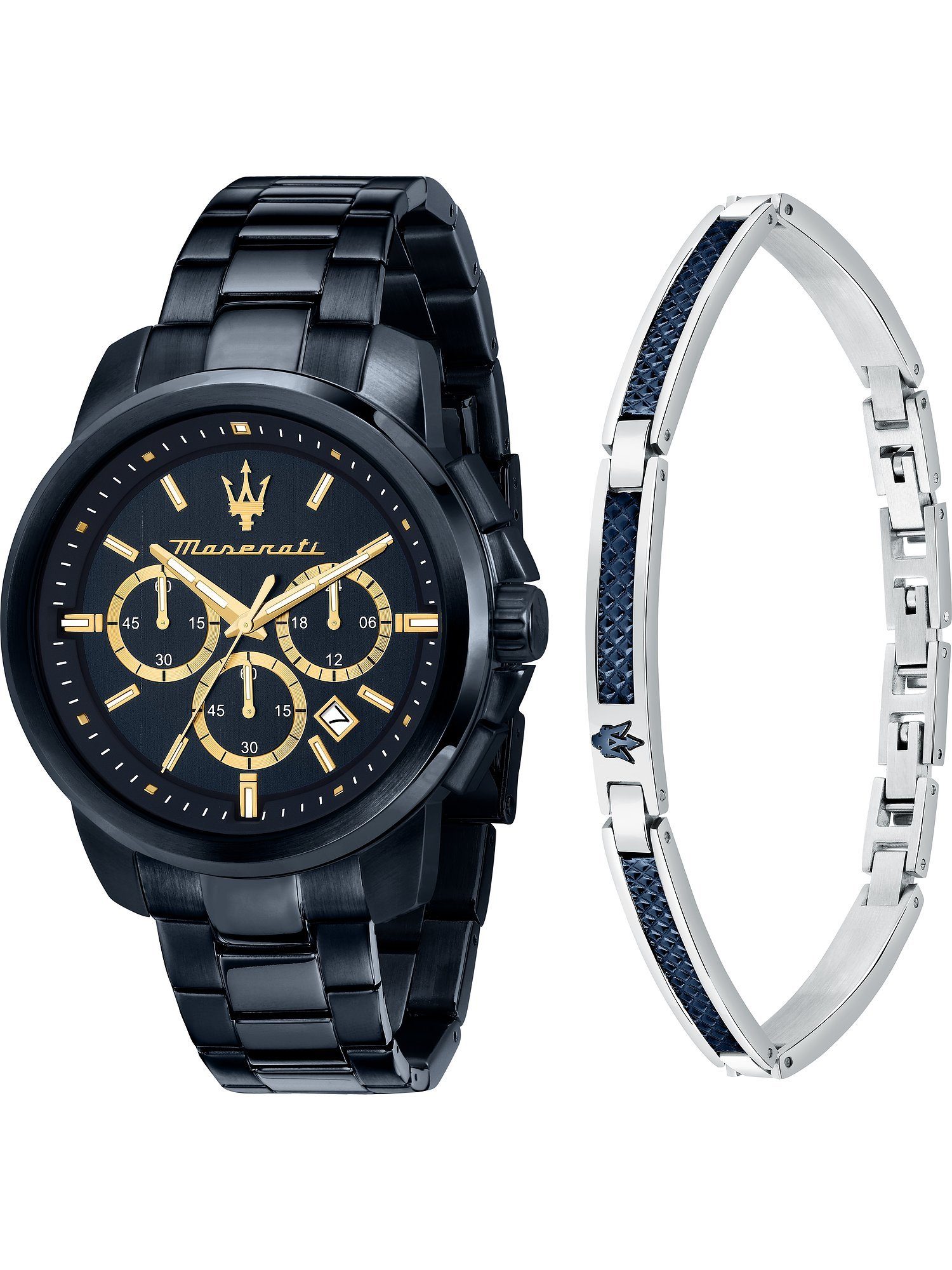 MASERATI Chronograph Maserati Herren-Uhren Analog Quarz