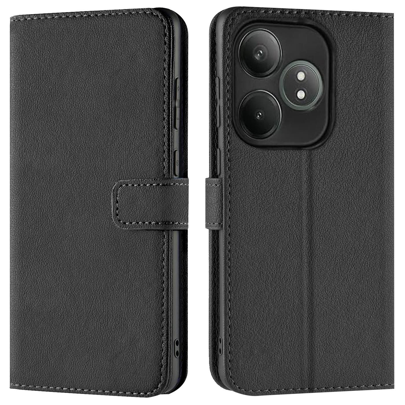CoolGadget Handyhülle Wallet Klapp Tasche Book Case für Realme GT 6 / GT 6T, Hülle Klapphülle Flip Cover Etui Schutzhülle