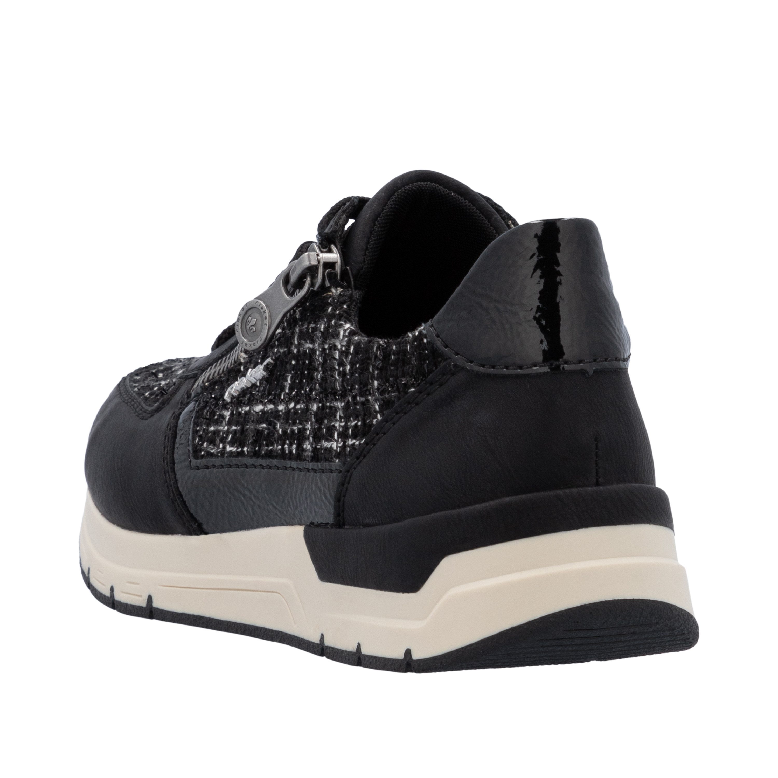 Rieker Sneaker, Freizeitschuh, Schnürschuh, Halbschuh mit modischen Akzente günstig online kaufen