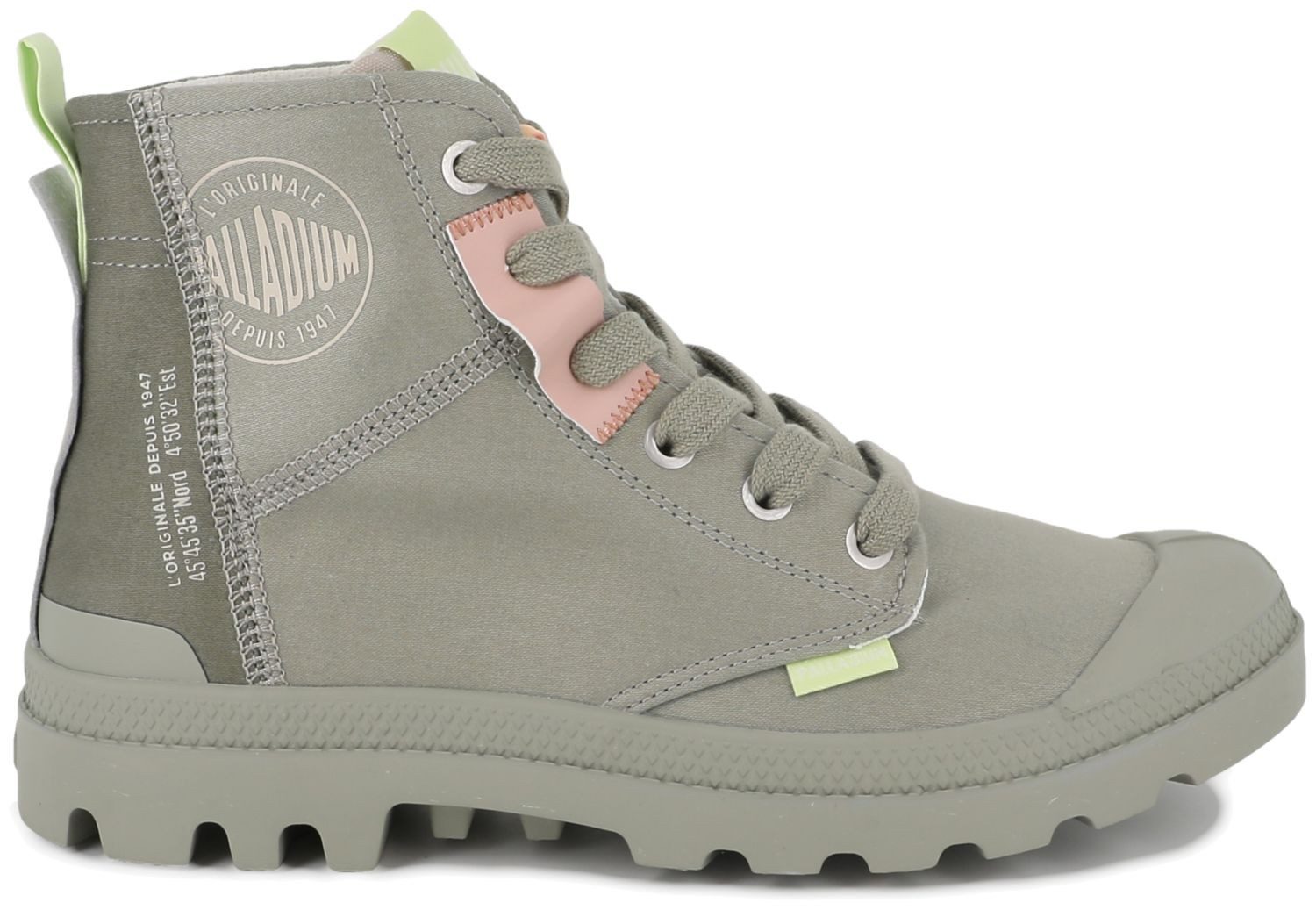 Palladium Pampa Hi Urban Layer Abbey Stone Sneaker