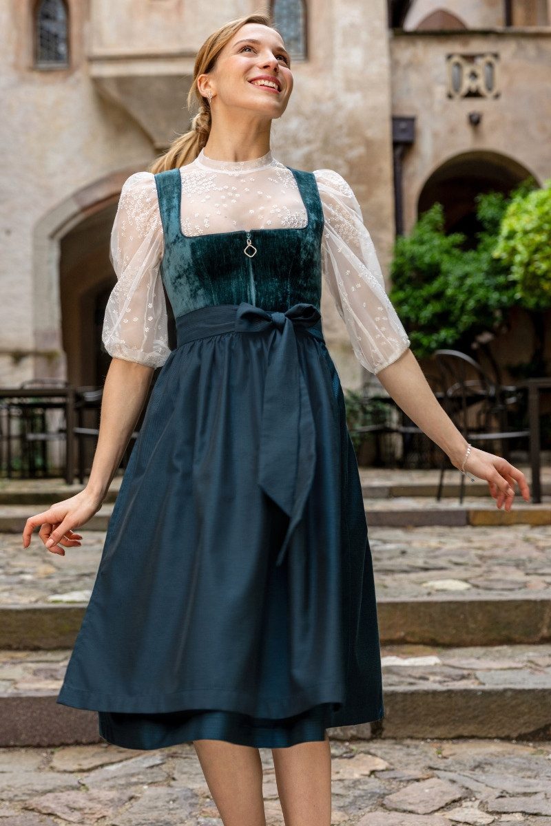MarJo Dirndl Samt Dirndl 2tlg. - günstig online kaufen
