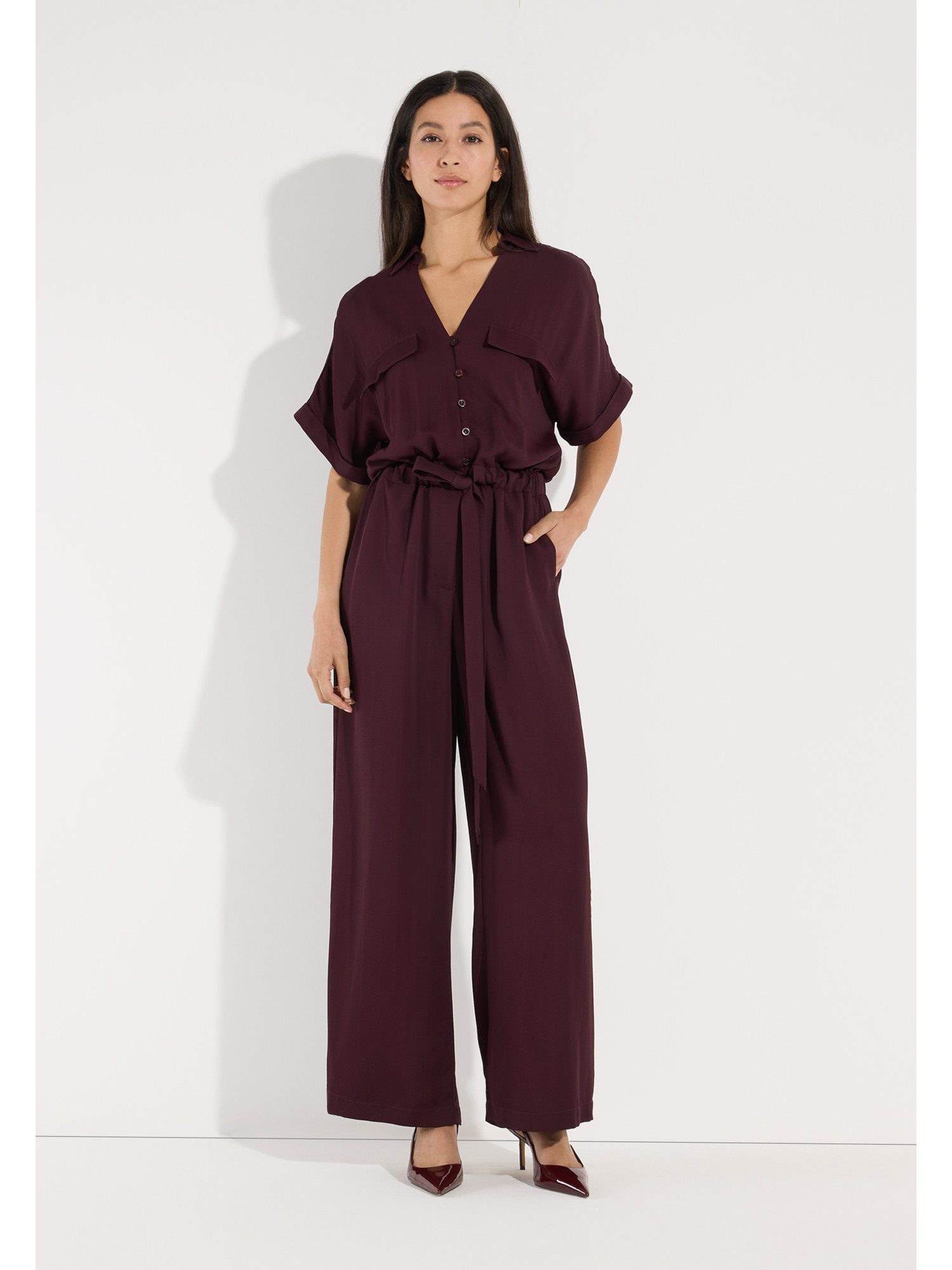 MORE&MORE Jumpsuit lockerer, weiter Jumpsuit