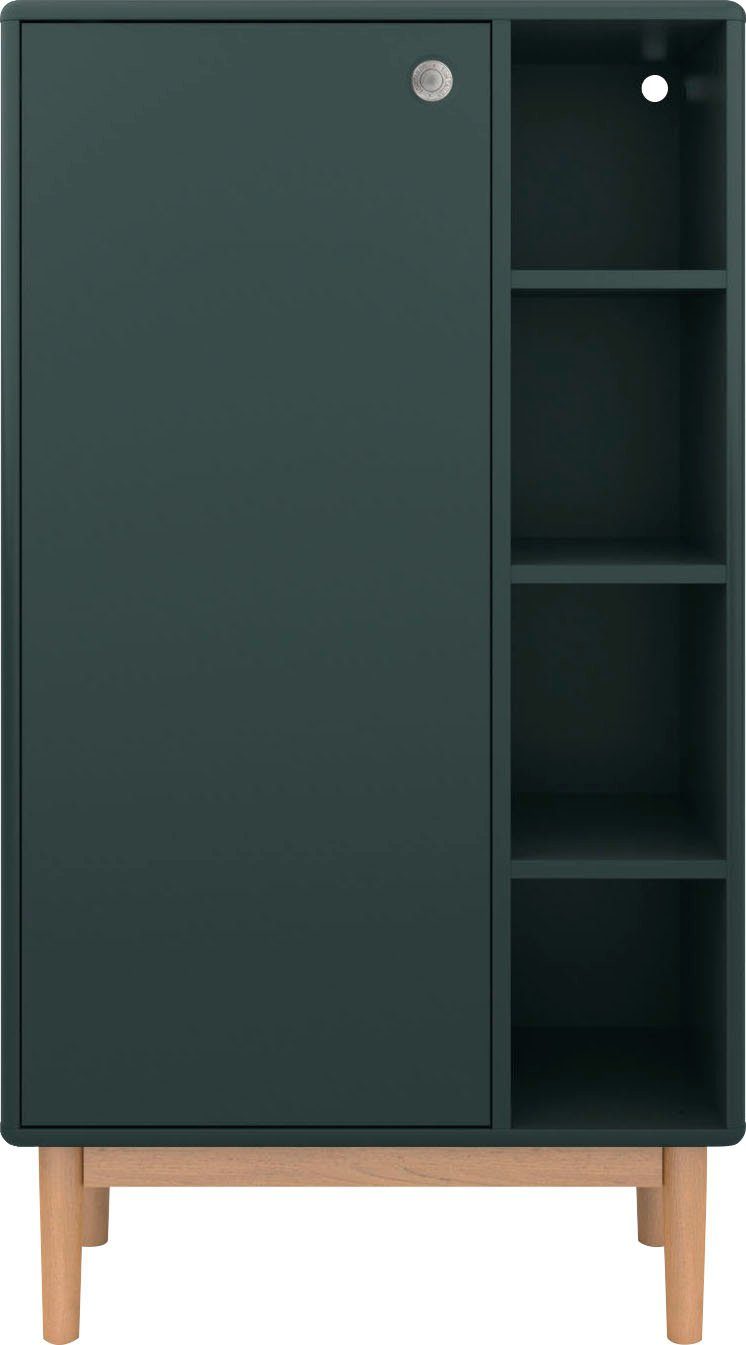 TOM TAILOR HOME Midischrank COLOR in 1 mit forest 65 Eiche Breite Tür, cm BATH mit Füßen geölt