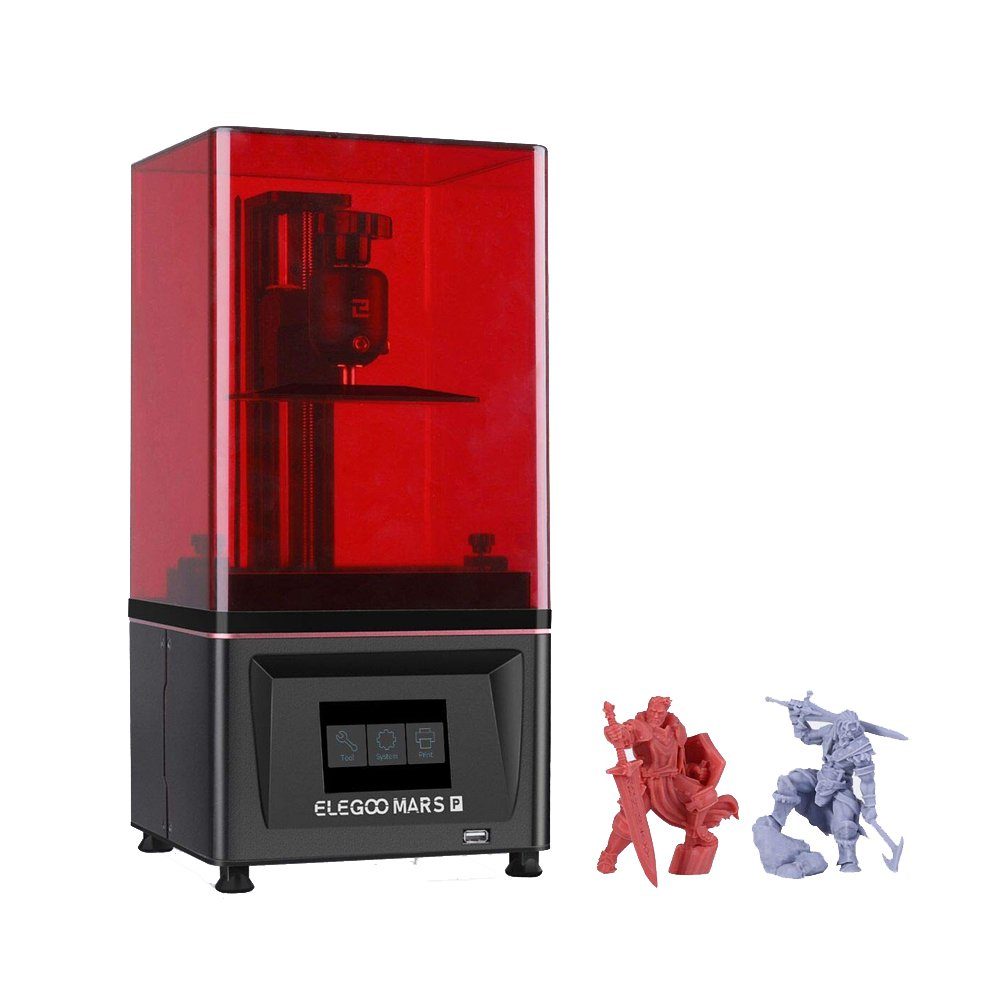 ELEGOO 3DDrucker »Mars 2 Pro«, Mono MSLA 3D Printer UV Photocuring LCD