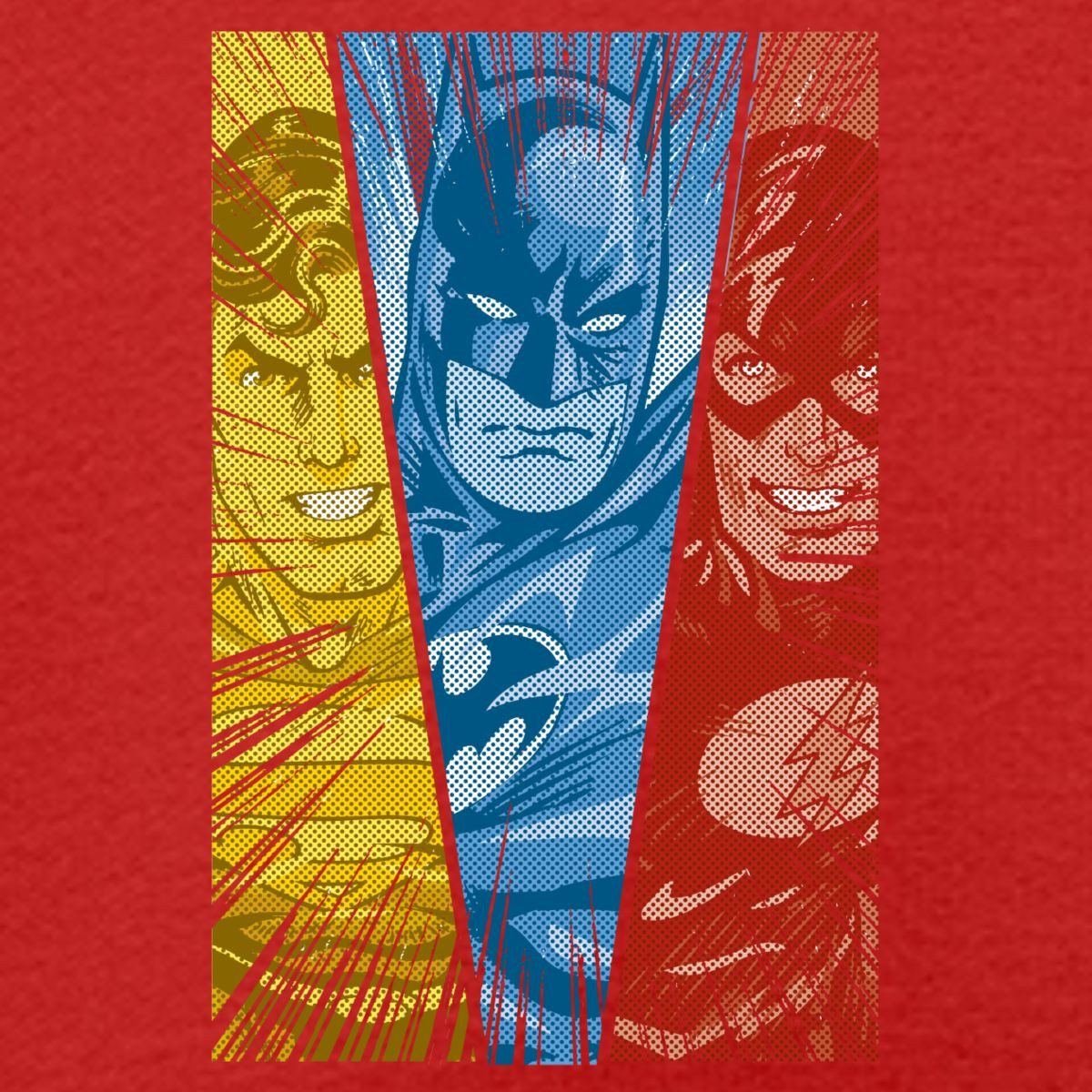 Spreadshirt Hoodie DC Comics Justice League Superman Batman Flash Kinder Premium Hoodie (1-tlg)