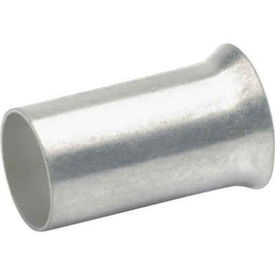 Klauke Aderendhülsen Klauke 7518V Aderendhülse 6 mm² Silber 100 St., 7518V