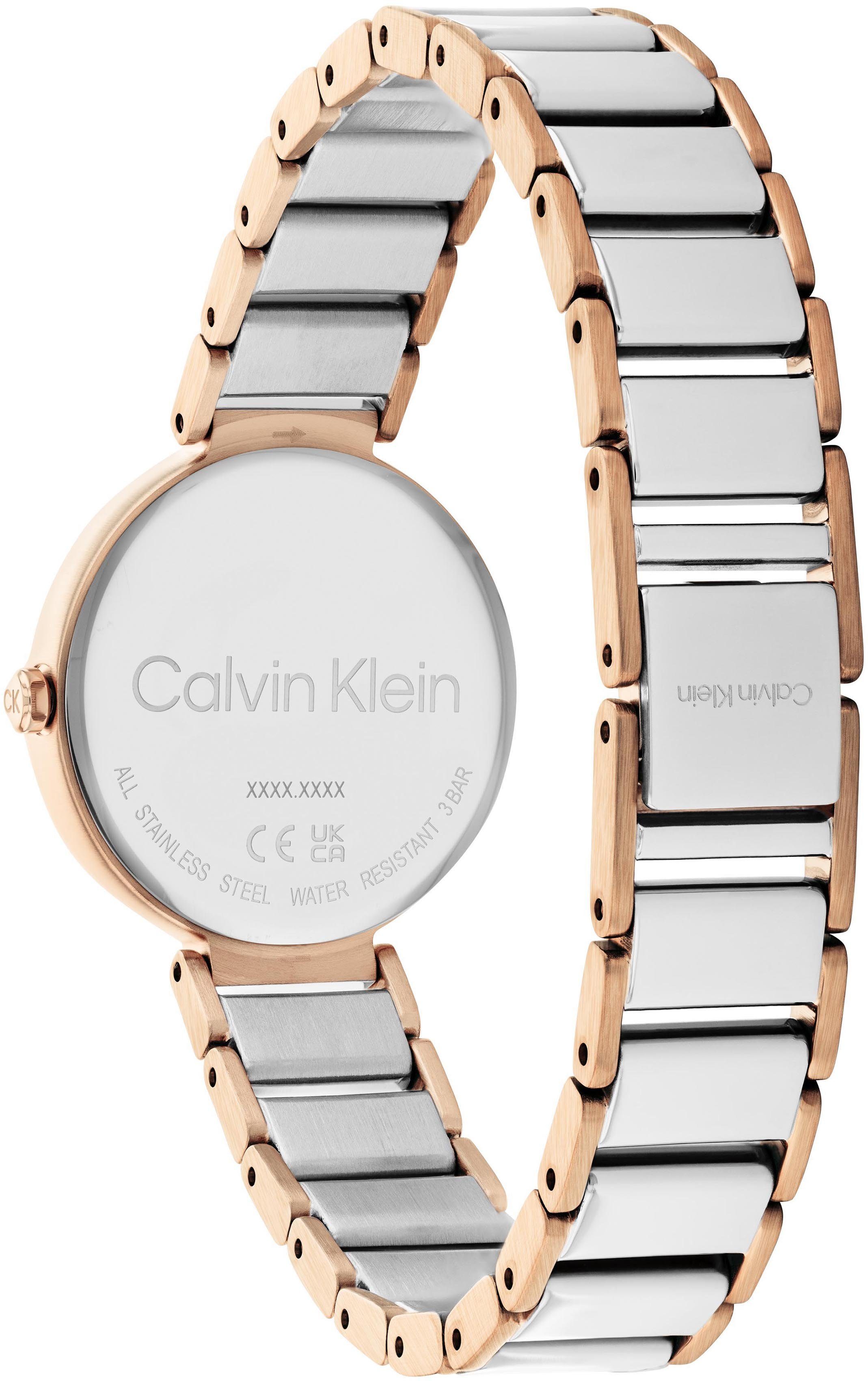 Damen Uhren Calvin Klein Quarzuhr Minimalistic T Bar 28 mm, 25200139
