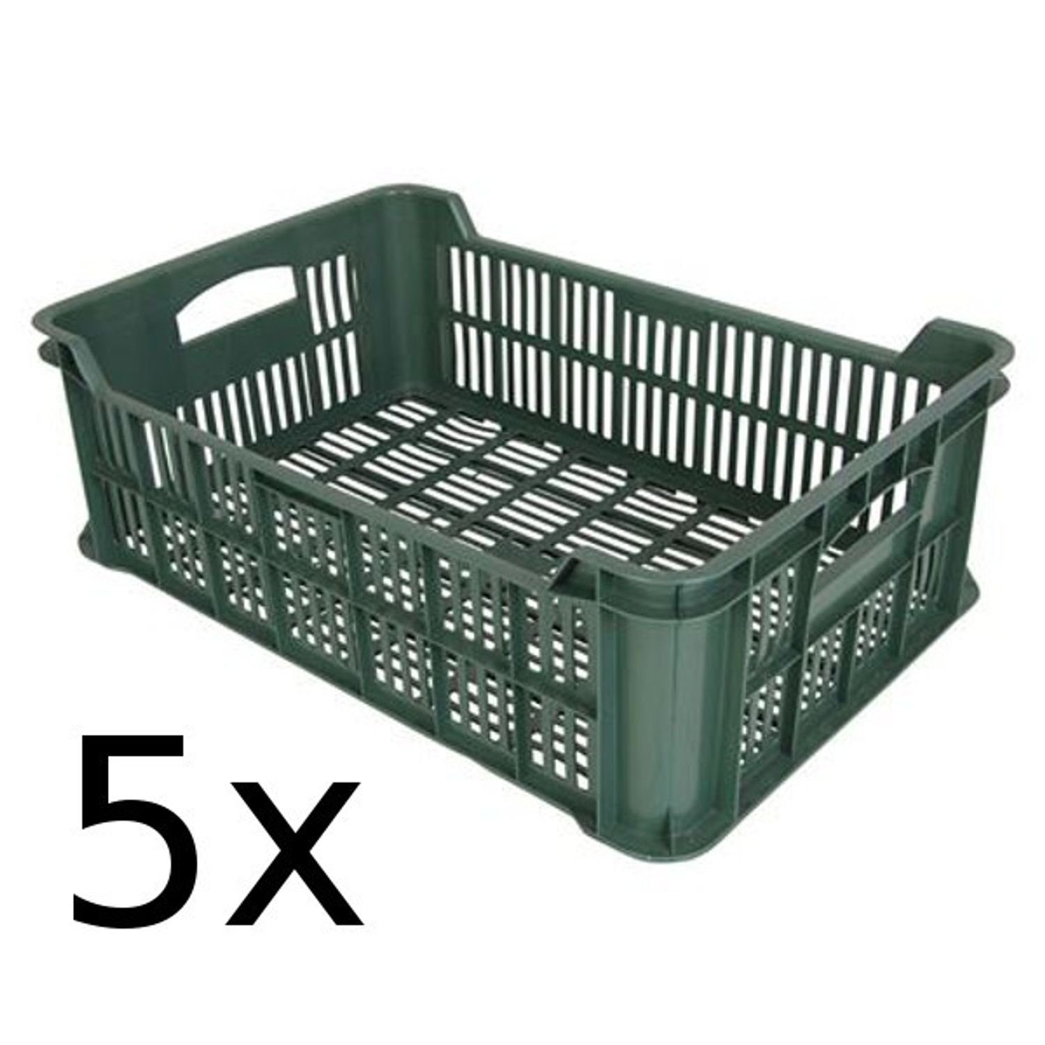 BURI Aufbewahrungsbox 5x Obst- und Gemüsekiste Kartoffelkiste Kiste Lagerki günstig online kaufen