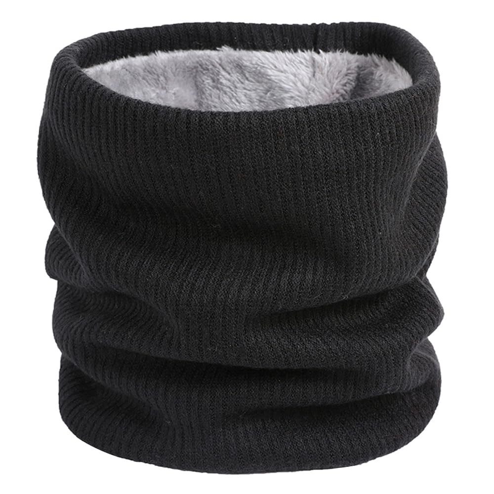 FOUORTUNATE-BEE Schal Loop Schal Damen Herren Thermal Fleece Schlauchschal Winter Neckwarmer, (Halstuch Winddicht Sportschal Halswärmer, 1-St. für Fahrrad Motorrad Skifahren)