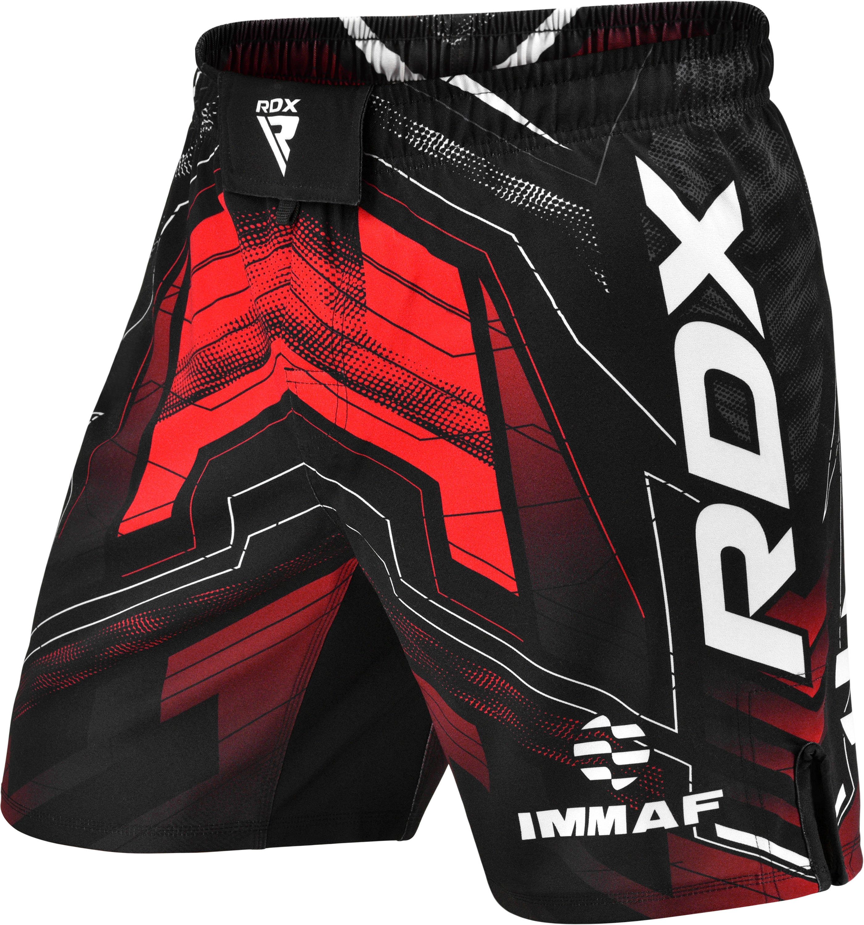 RDX Sports Laufshorts RDX IMMAF-zugelassene MMA-Shorts Design mit Seitensch günstig online kaufen