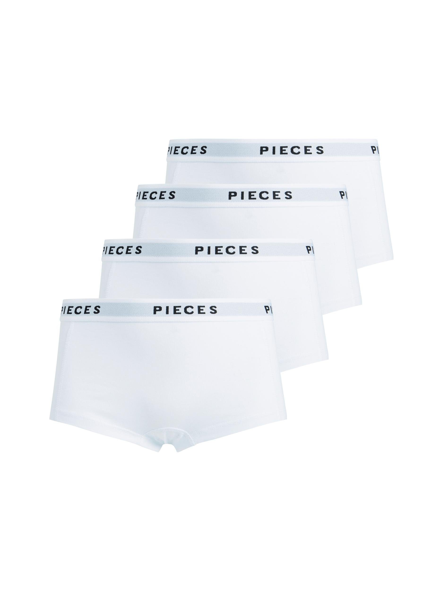 Hipster PCLOGO LADY 4 PACK SOLID NOOS BC