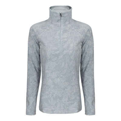 Columbia Strickfleece-Pullover Glacial™ IV Print 1/2 Zip mit aufgesticktem Schriftzug am Arm