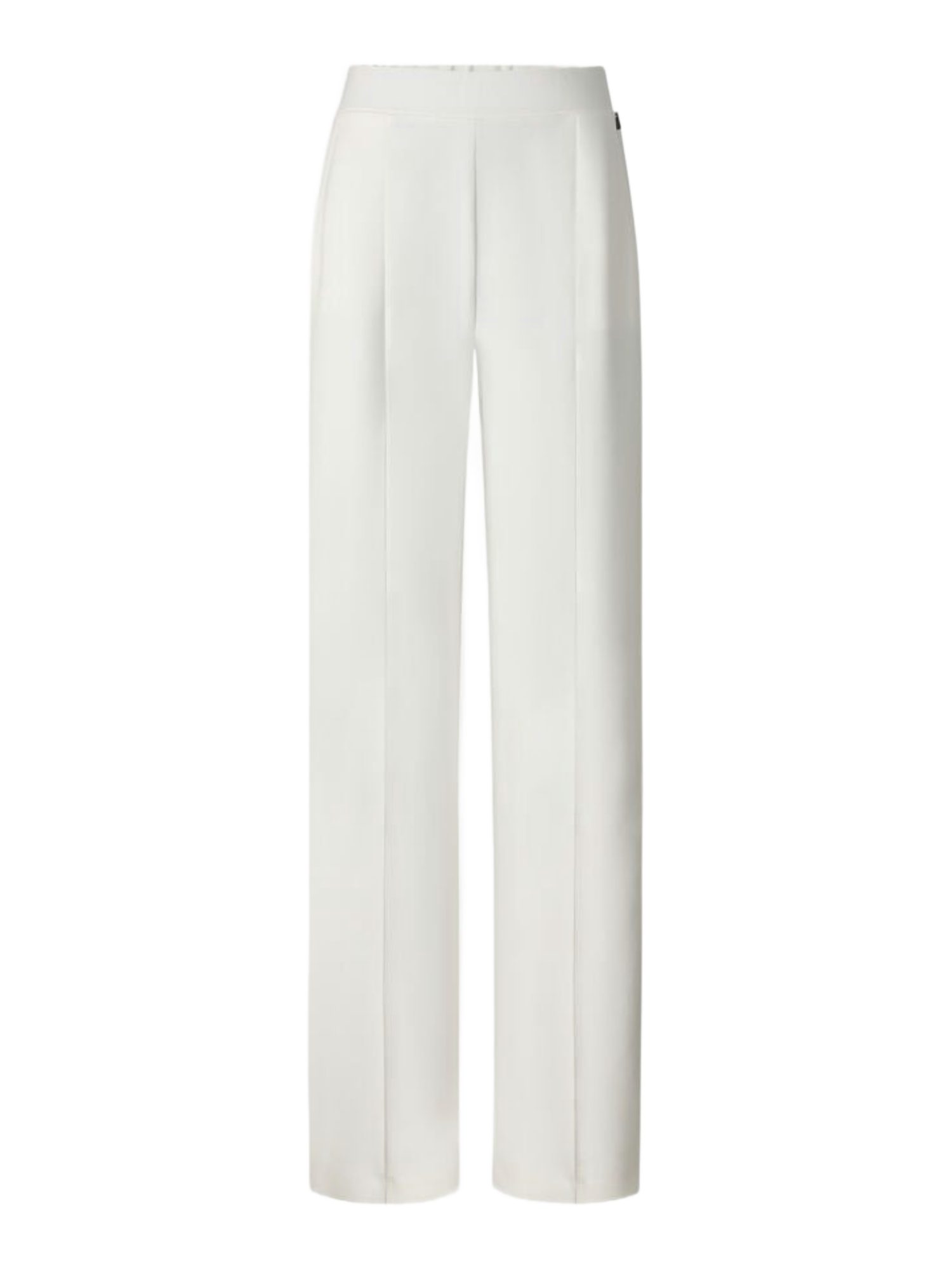 BOGNER Stoffhose weiß,Casual,Polyester,Unifarben,Wide Leg,Mittel