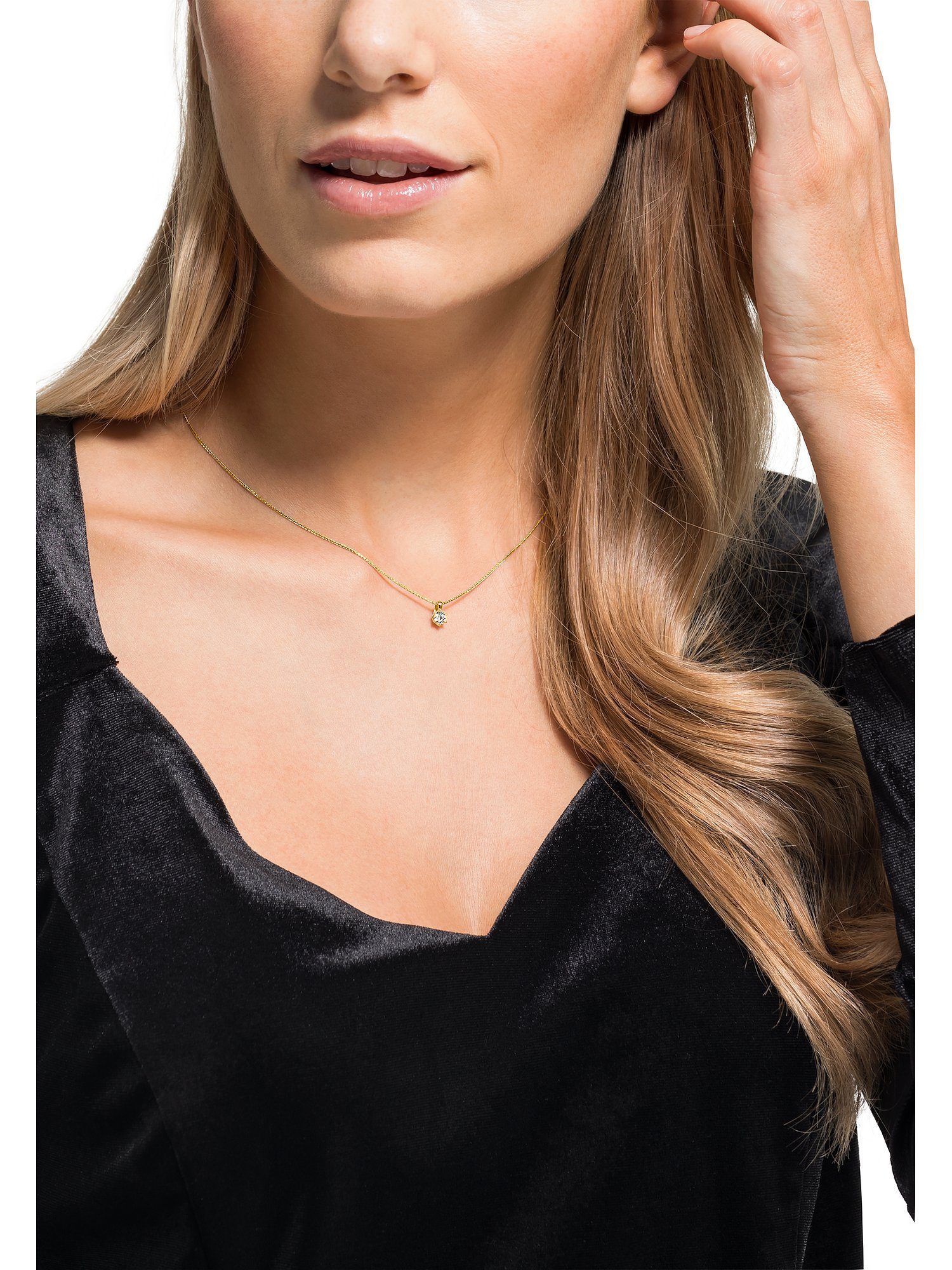 CHRIST Collier CHRIST Damen-Kette 1 Diam...