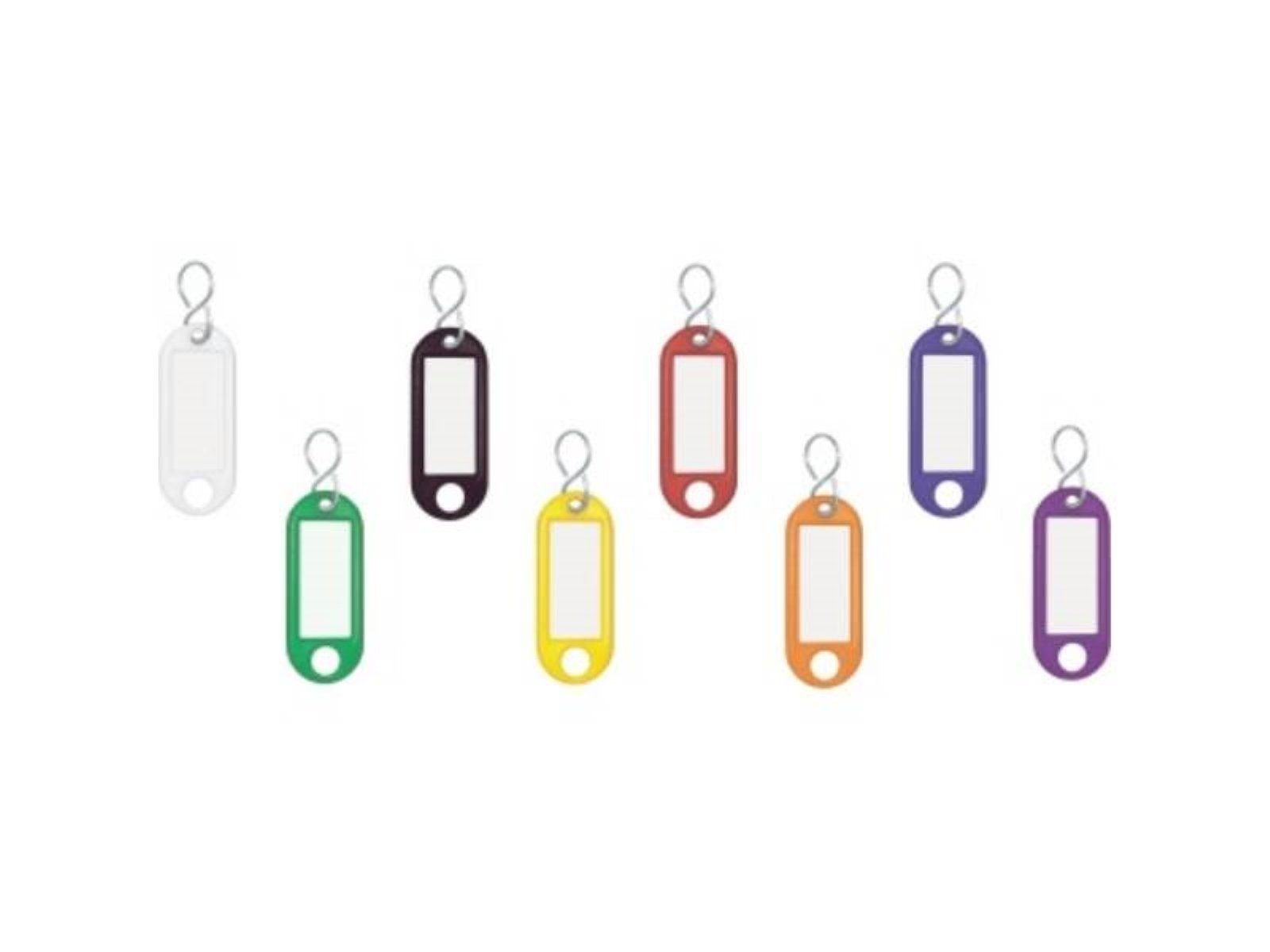 WEDO Schlüsselanhänger 100er Pack WEDO Schlüsselanhänger 262803499 sortiert