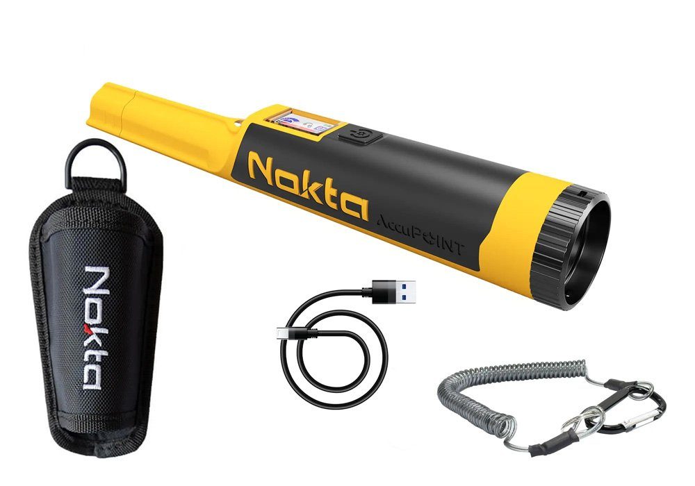 Nokta Metalldetektor AccuPOINT Pinpointer, mit Farb-LCD-Bildschirm