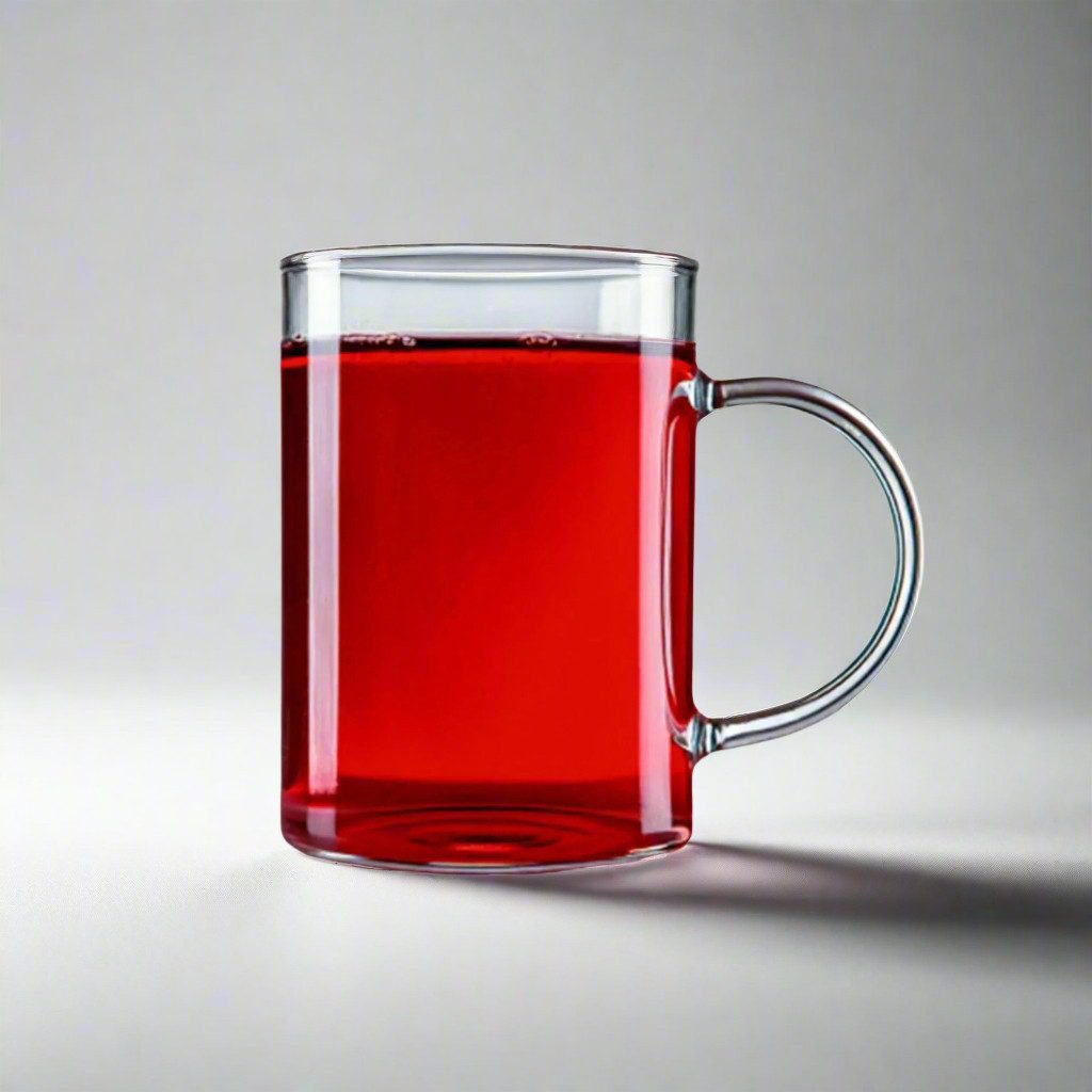 Teeglas Kochmaster MEYRA Hitzebestaendige Glas mit Henkel 335 ml, 6 tlg.