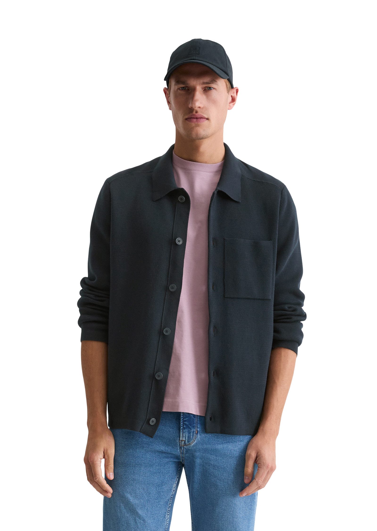 Cardigan aus reiner Bio-Baumwolle