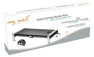 my wall HT43L Monitor-Halterung, (Packung, 1-teilig, Hyper Gaming Monitor Rack)